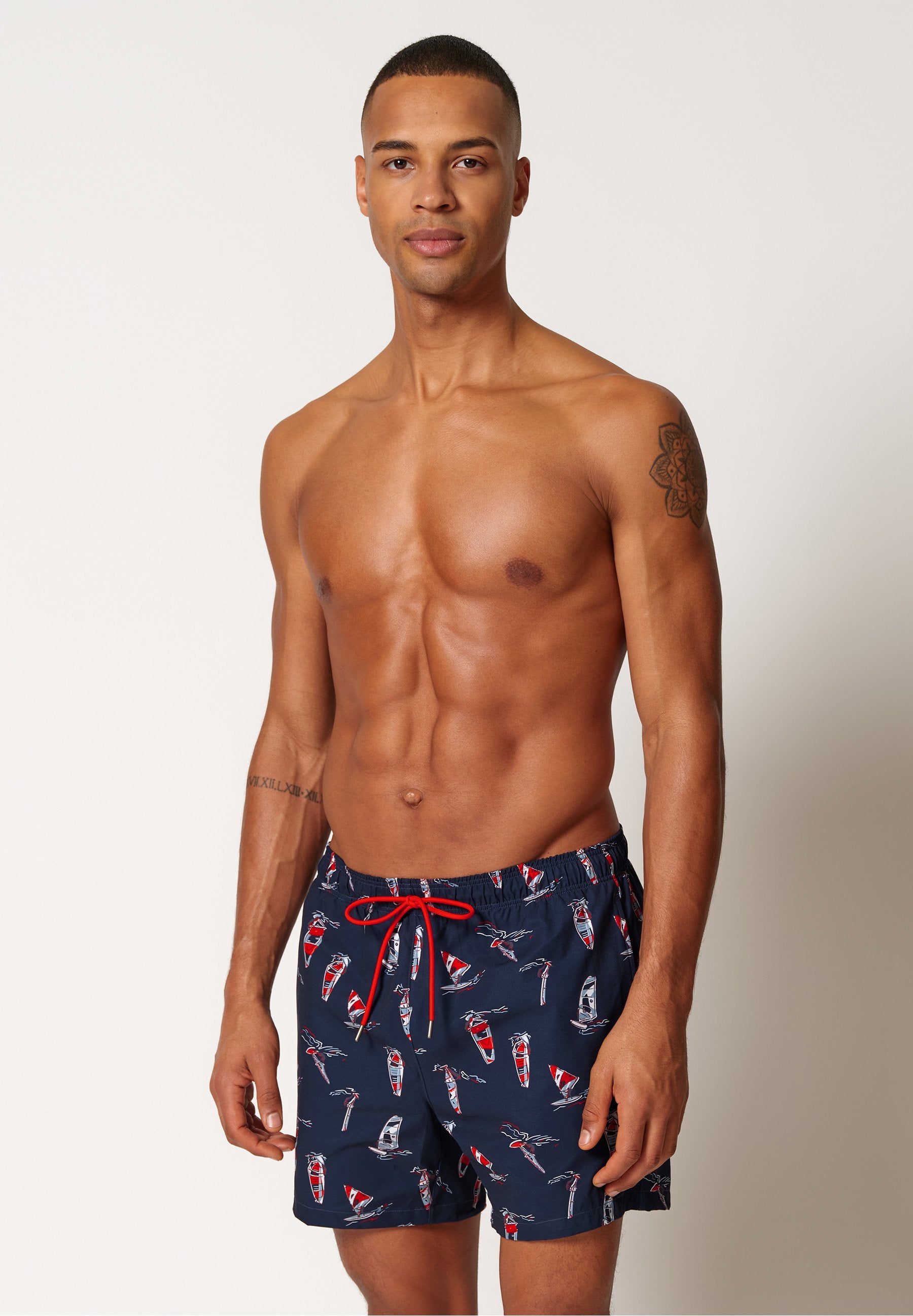 skiny-swimen-swim-shorts-badeshorts-mit-mesh-futter image 1