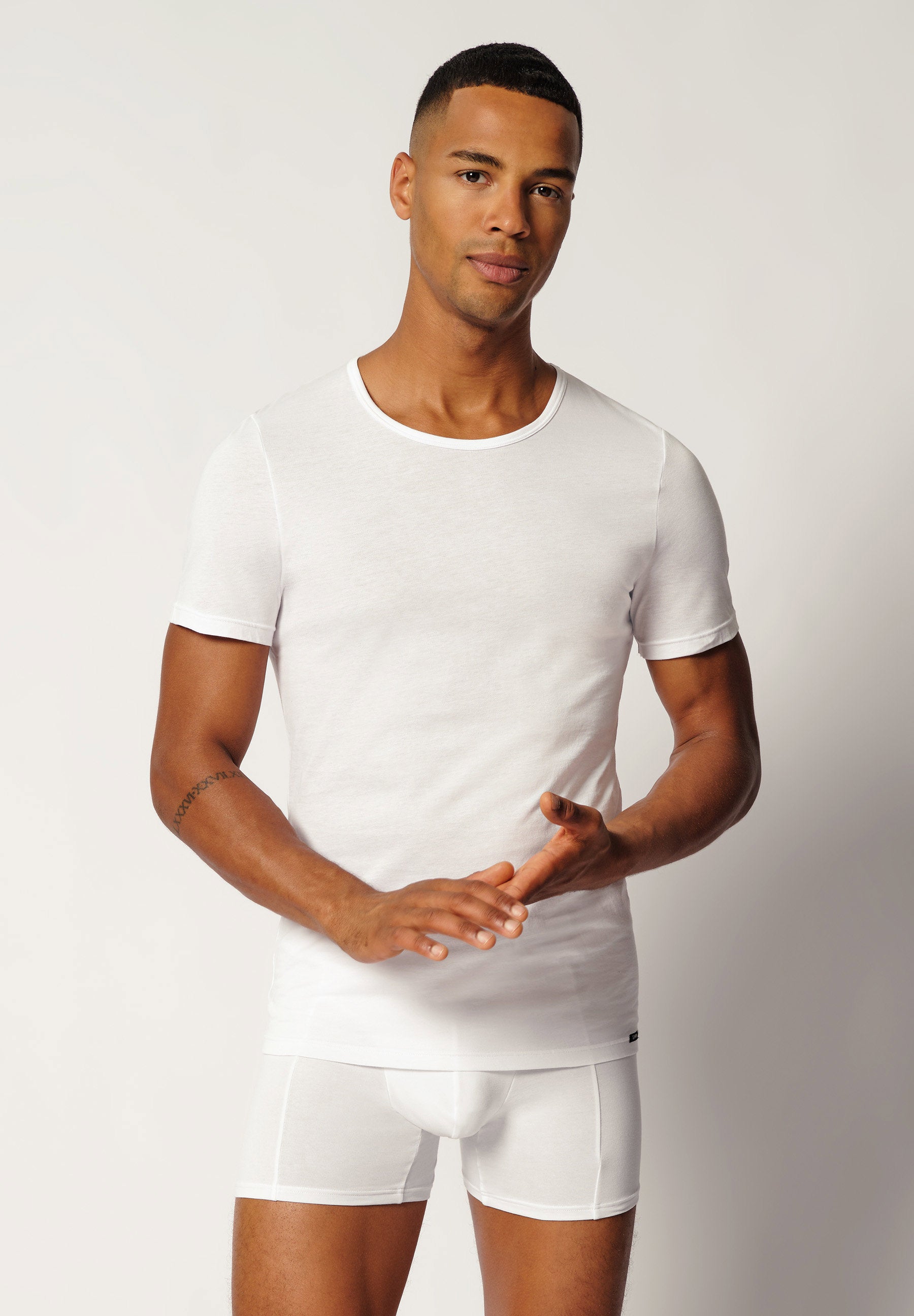 skiny-shirt-multipack-shirt-short-sleeve-2er-pack-086912-damen-herren-basis image 1