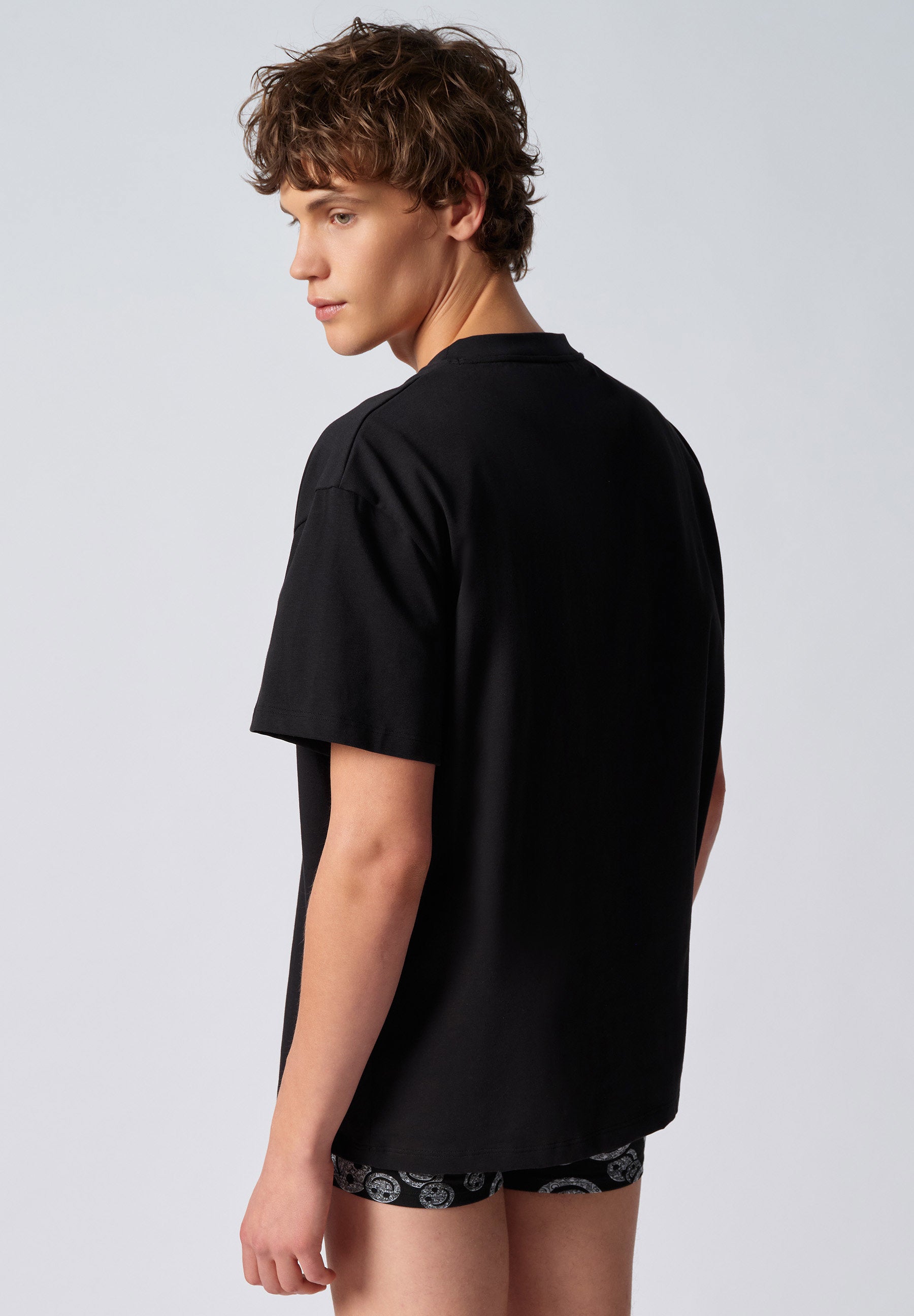 skiny-premium-heavy-tee-kurzarm-100-baumwolle-oversized-herren image 2