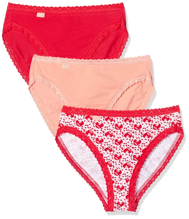 sloggi-taillenslip-3er-pack-baumwoll-slip-mit-spitze image 1