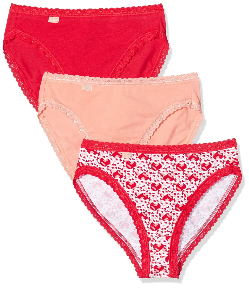 sloggi-taillenslip-3er-pack-baumwoll-slip-mit-spitze image 1