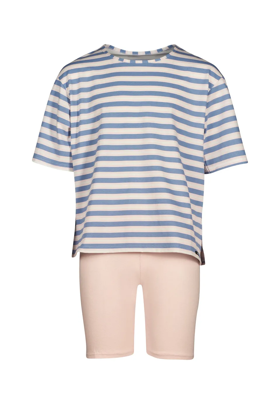 skiny-night-in-skiny-pyjama-girls-kurz-set-shirt-shorts image 1