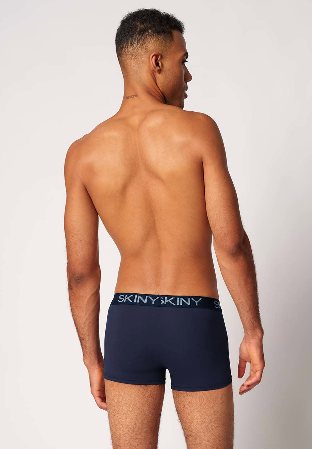 skiny-cotton-multipack-trunks-2er-pack-herren-mit-logo-bund image 2