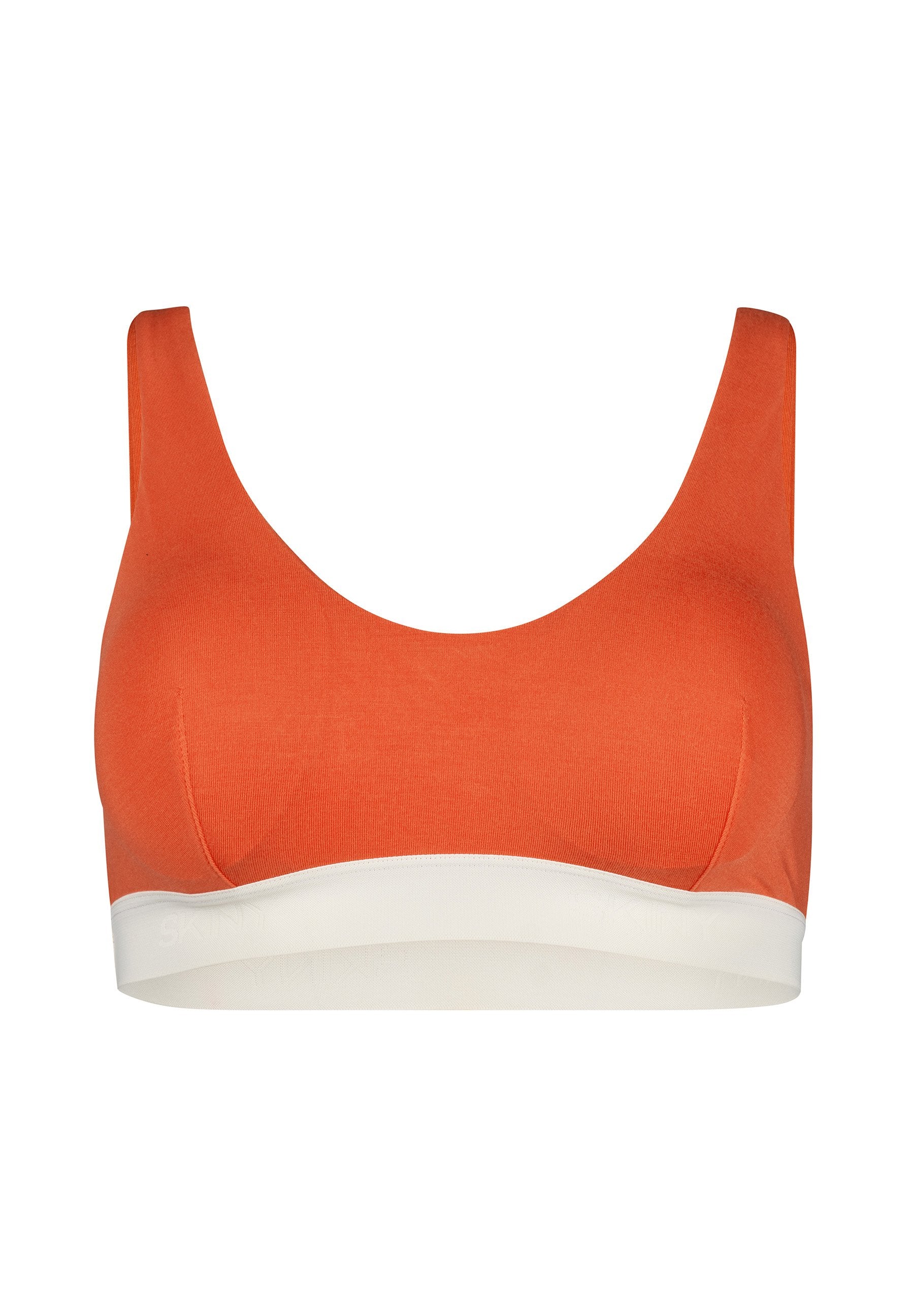skiny-cotton-retro-crop-top-bustier-mit-herausnehmbaren-pads image 3