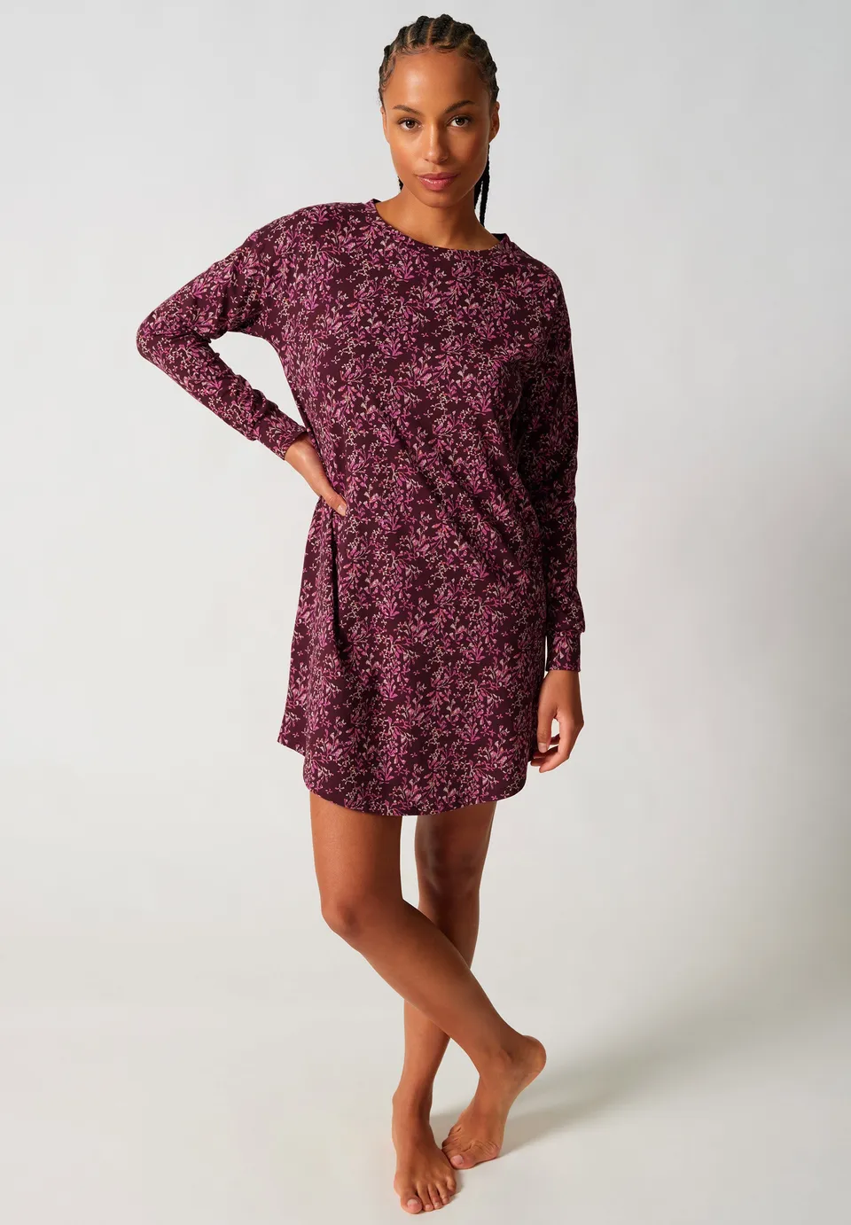 skiny-night-in-mix-match-sleepshirt-langarm-mit-print-080773-08a170 image 1