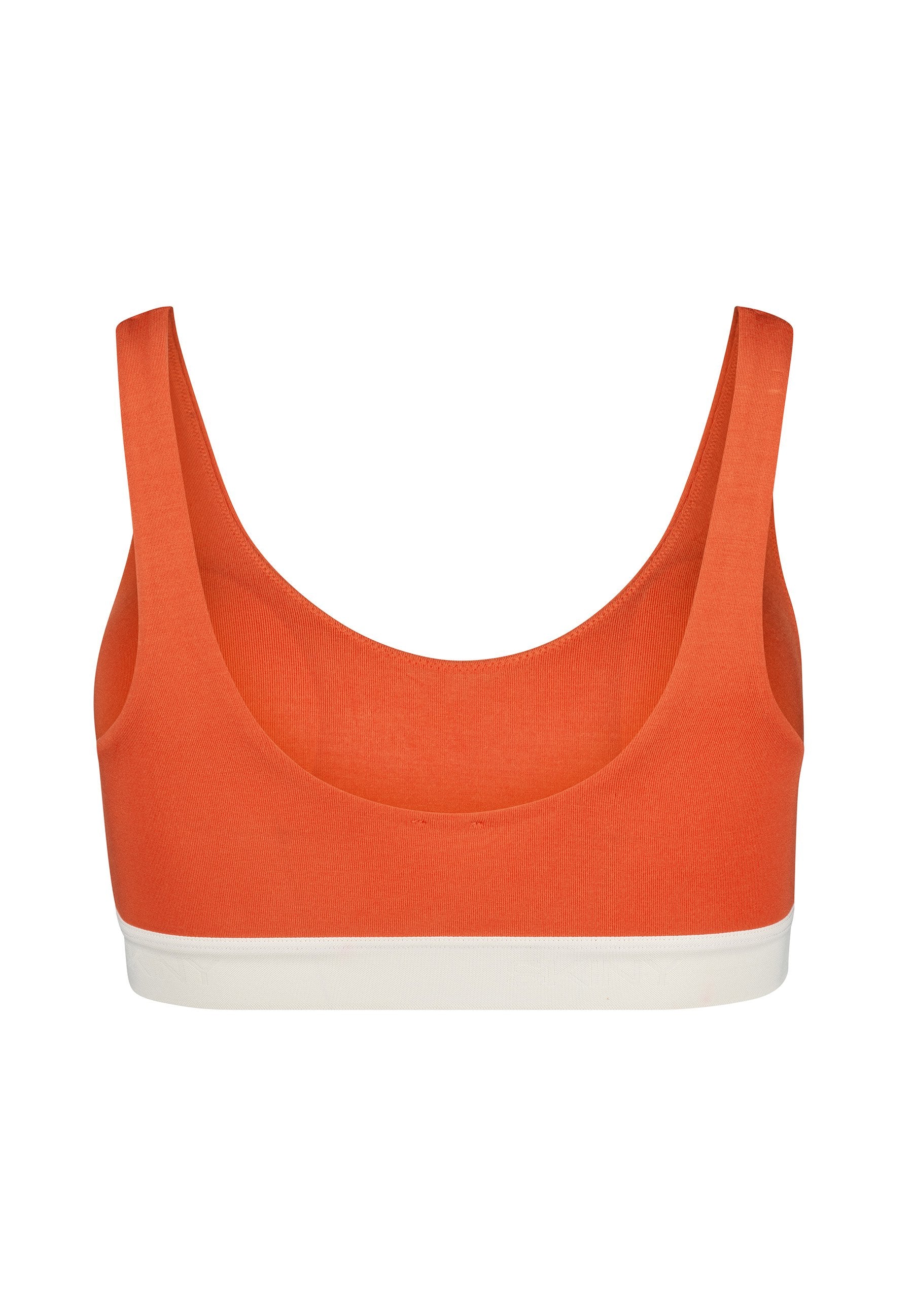 skiny-cotton-retro-crop-top-bustier-mit-herausnehmbaren-pads image 4