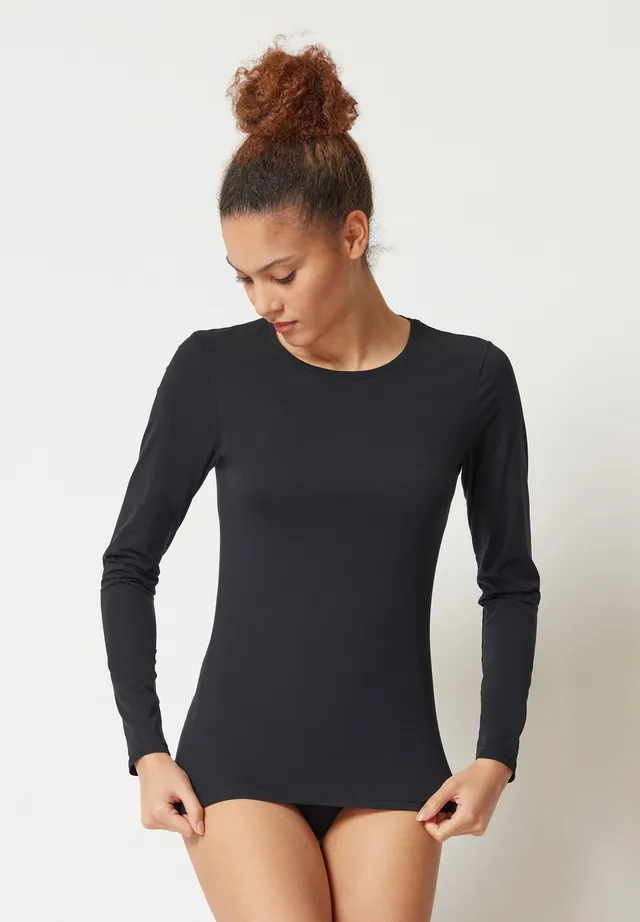 skiny-advantage-cotton-stretch-shirt-langarm-rundhals image 1