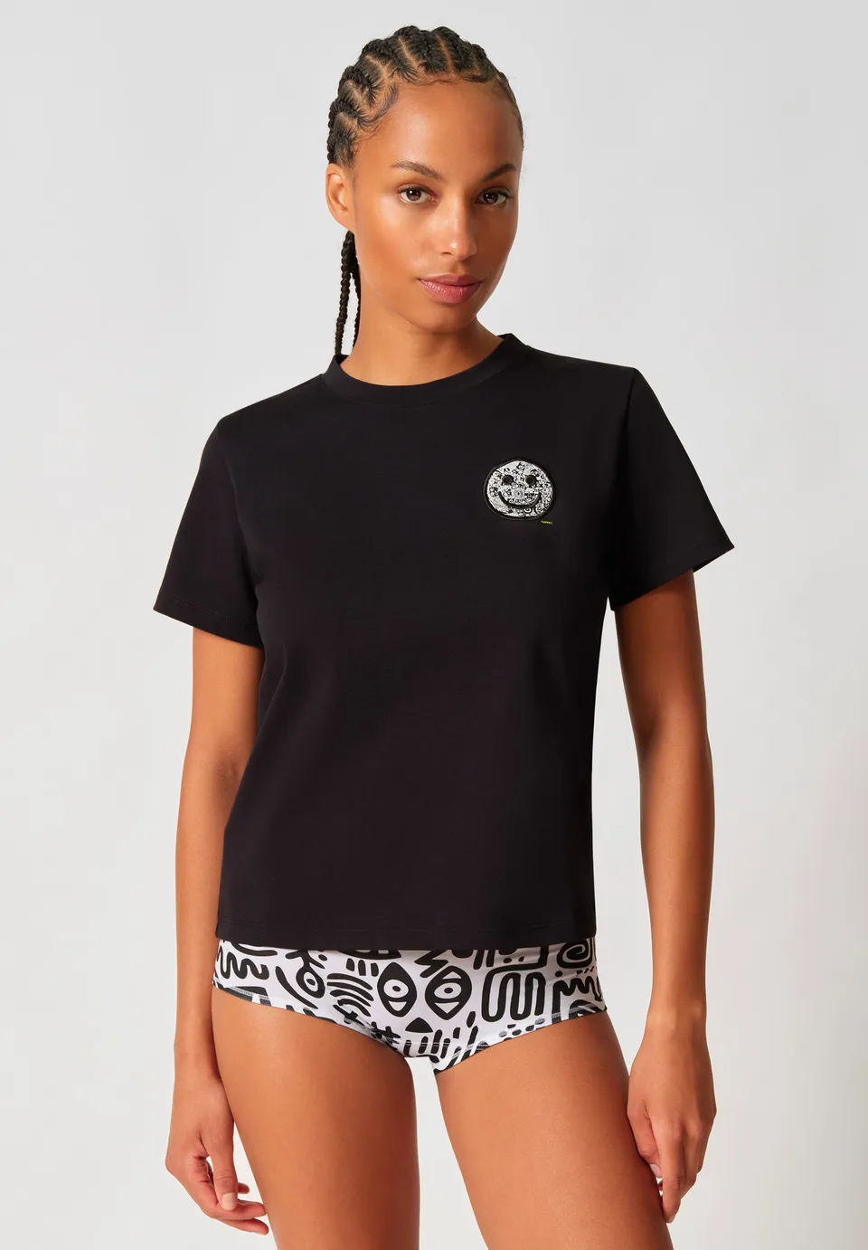 skiny-premium-heavy-tee-shirt-087525-08a161-kurzarm-mit-print image 1