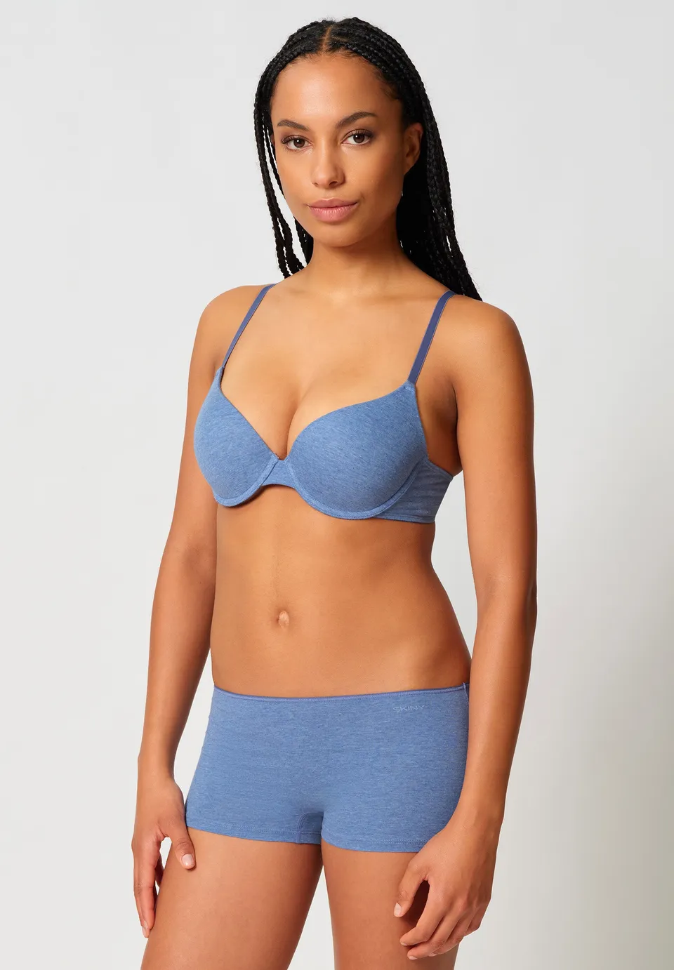 skiny-advantage-cotton-stretch-schalen-bh-gepolstert image 1