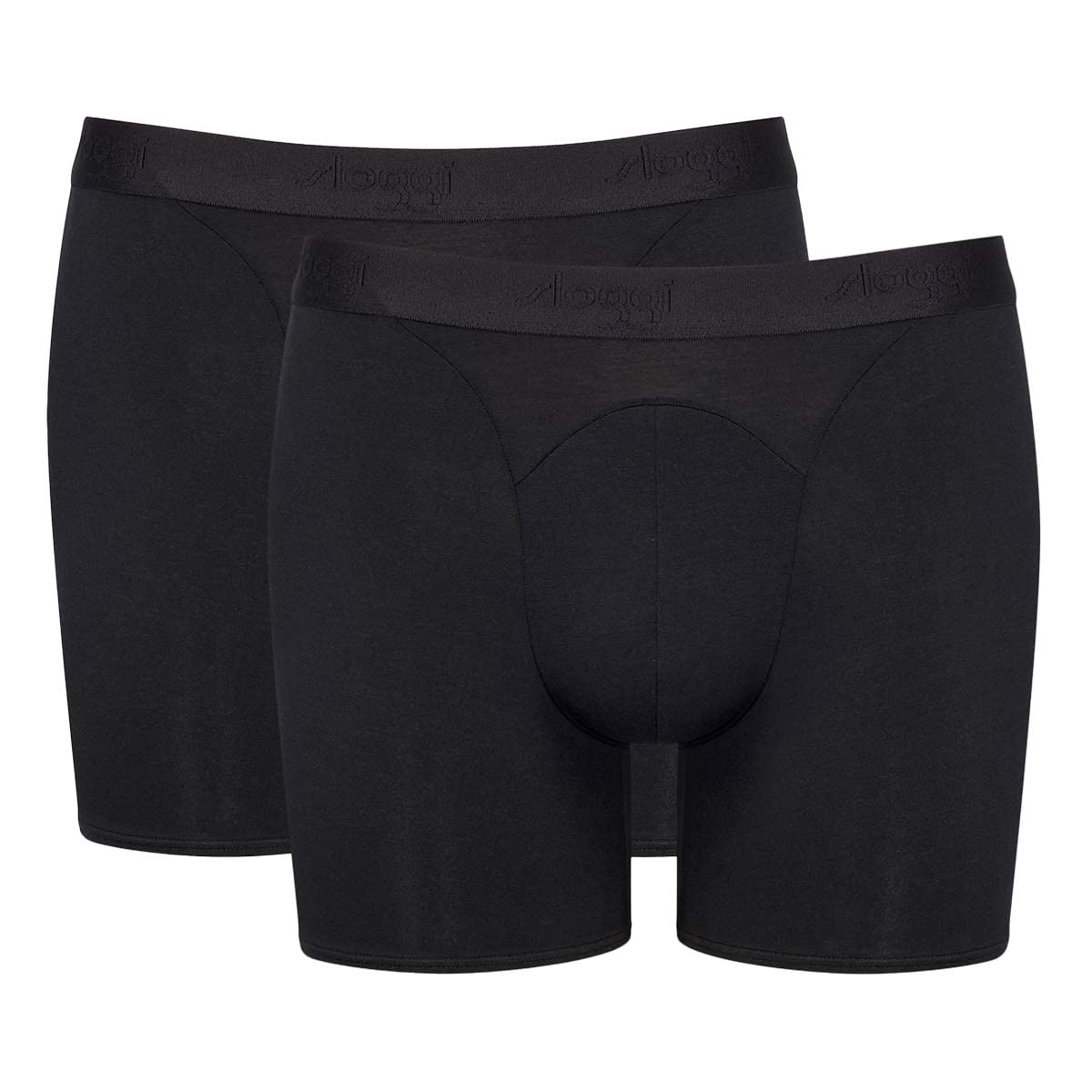 sloggi-ever-soft-short-herren-2er-pack-schwarz image 1