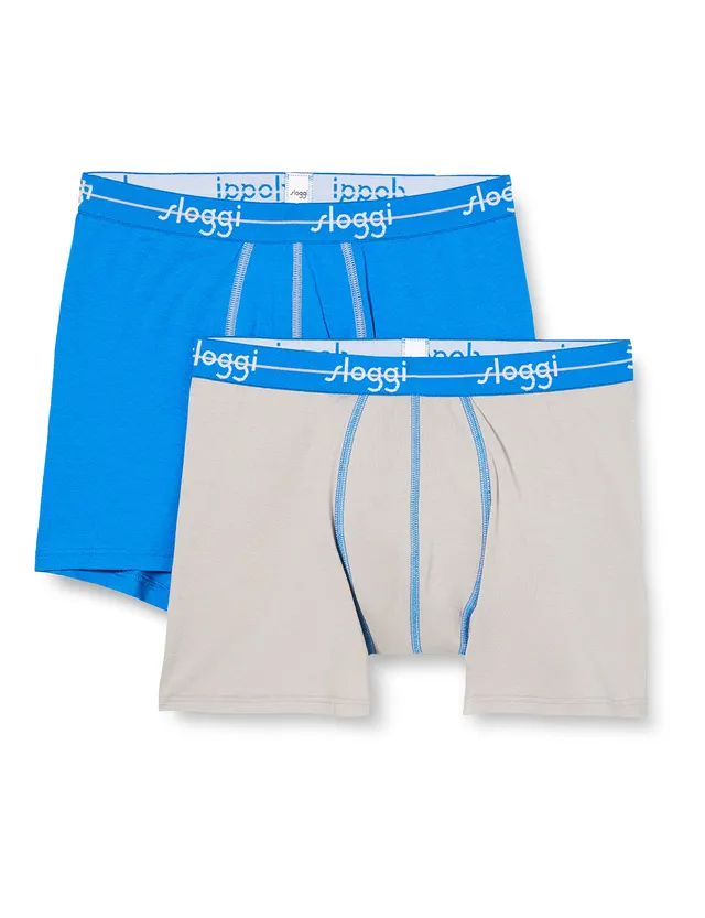 sloggi-basic-boxer-shorts-herren-2er-pack image 1
