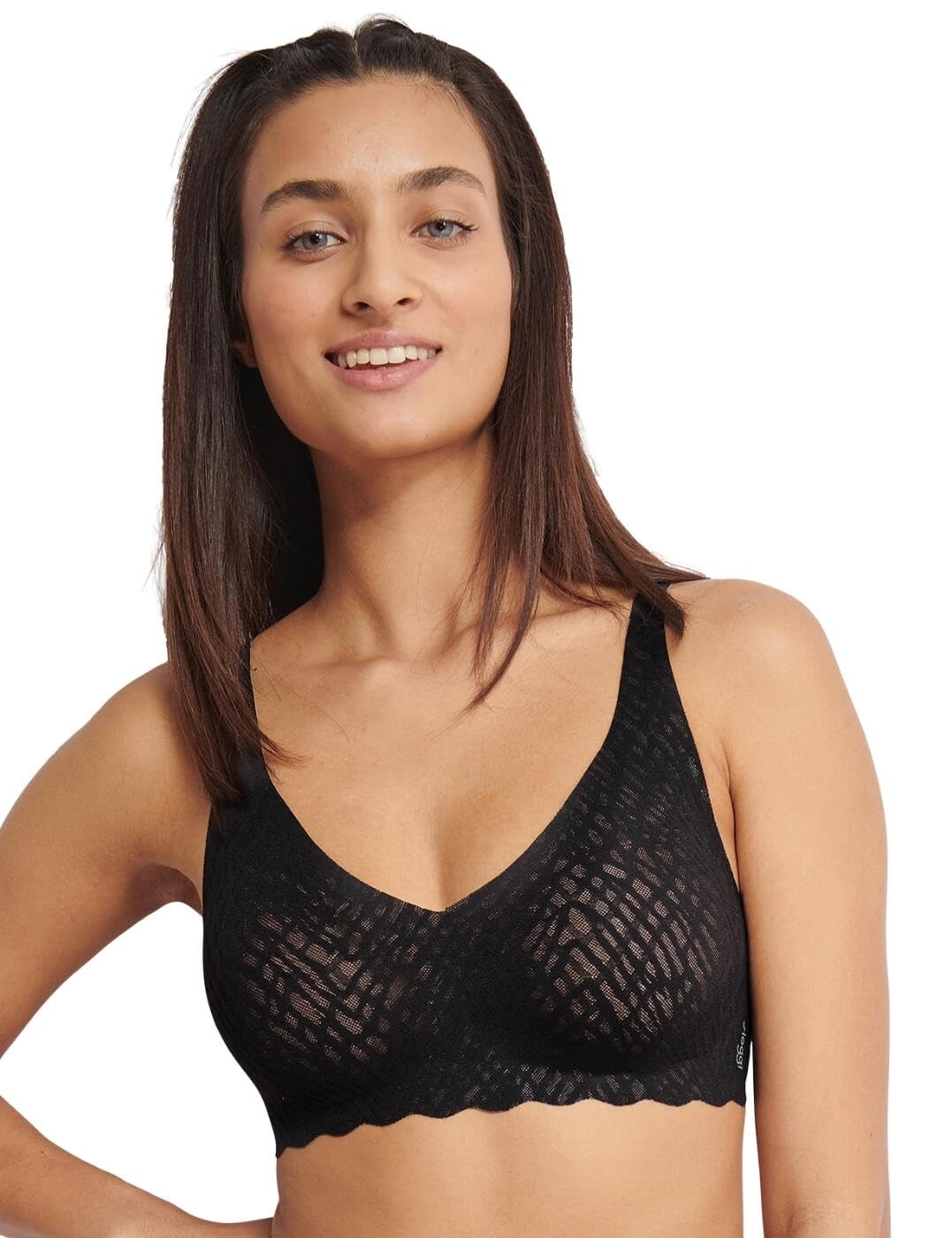 sloggi-zero-feel-bliss-soft-bra-damen-bh-schwarz-m image 1
