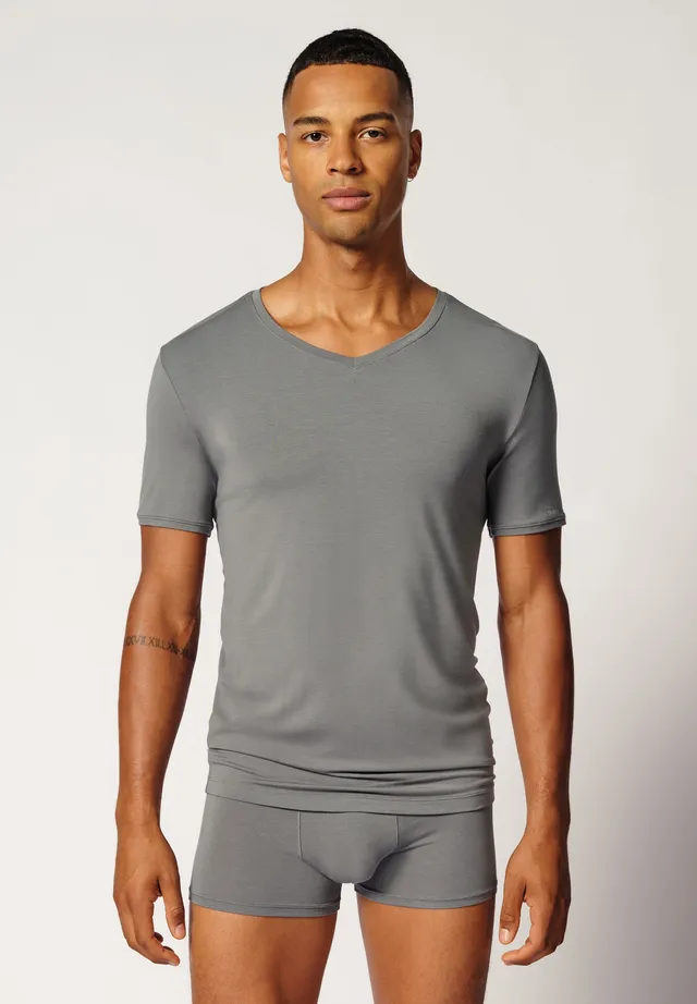 skiny-calmodal-v-ausschnitt-shirt-kurzarm-081428-08s590 image 1