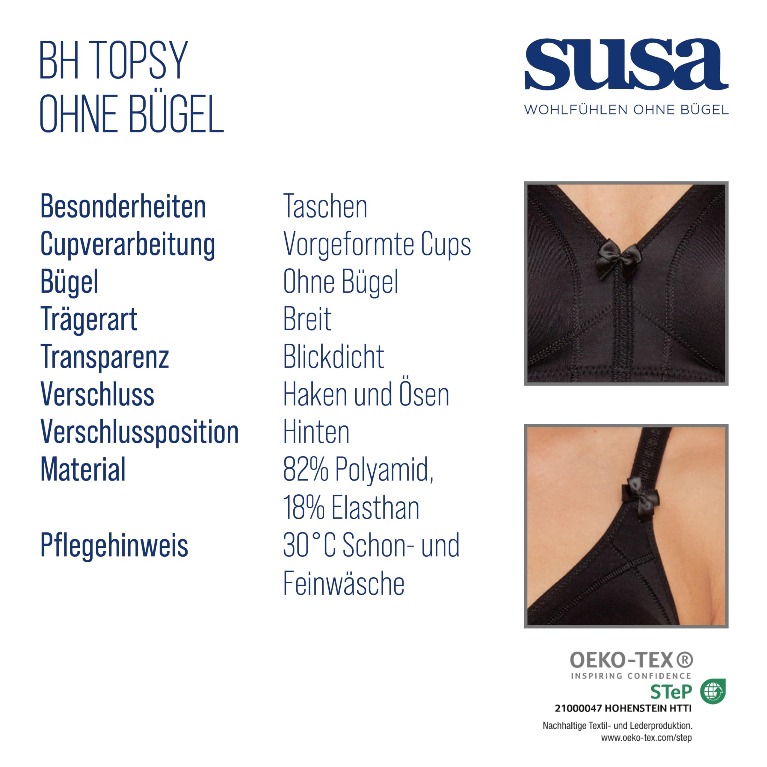 susa-standard-bh-ohne-b-gel-gemoldet-in-schwarz-80d image 5