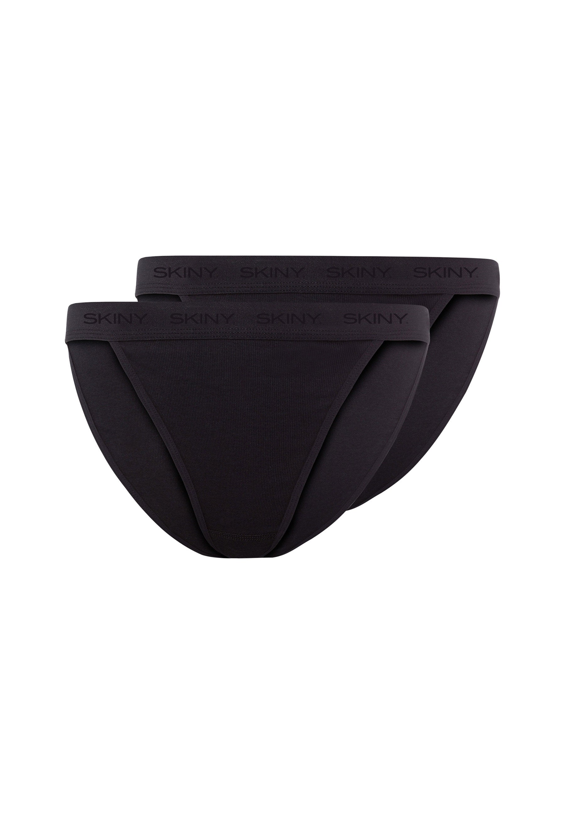 skiny-cotton-rib-tanga-slip-damen-2er-pack image 3