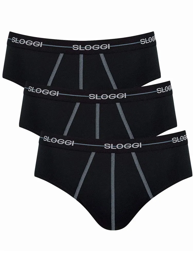 sloggi-start-midi-slip-herren-3er-pack-baumwolle-sport-schnitt image 1