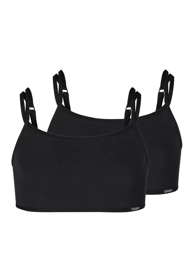 skiny-cotton-essentials-girls-crop-top-bustier-2er-pack-ungepolstert image 1