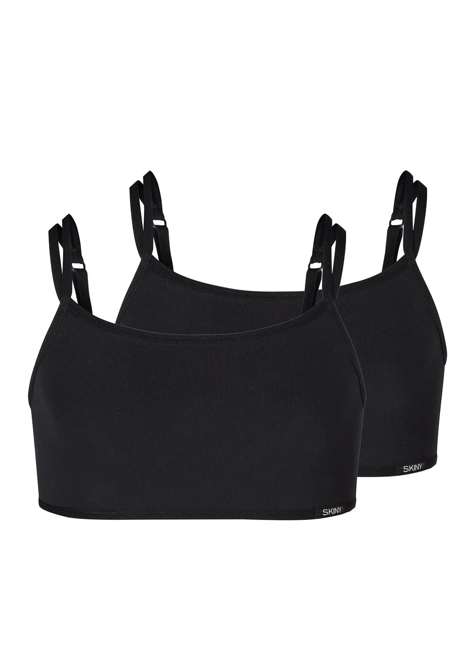 skiny-cotton-essentials-girls-crop-top-bustier-2er-pack-ungepolstert image 1