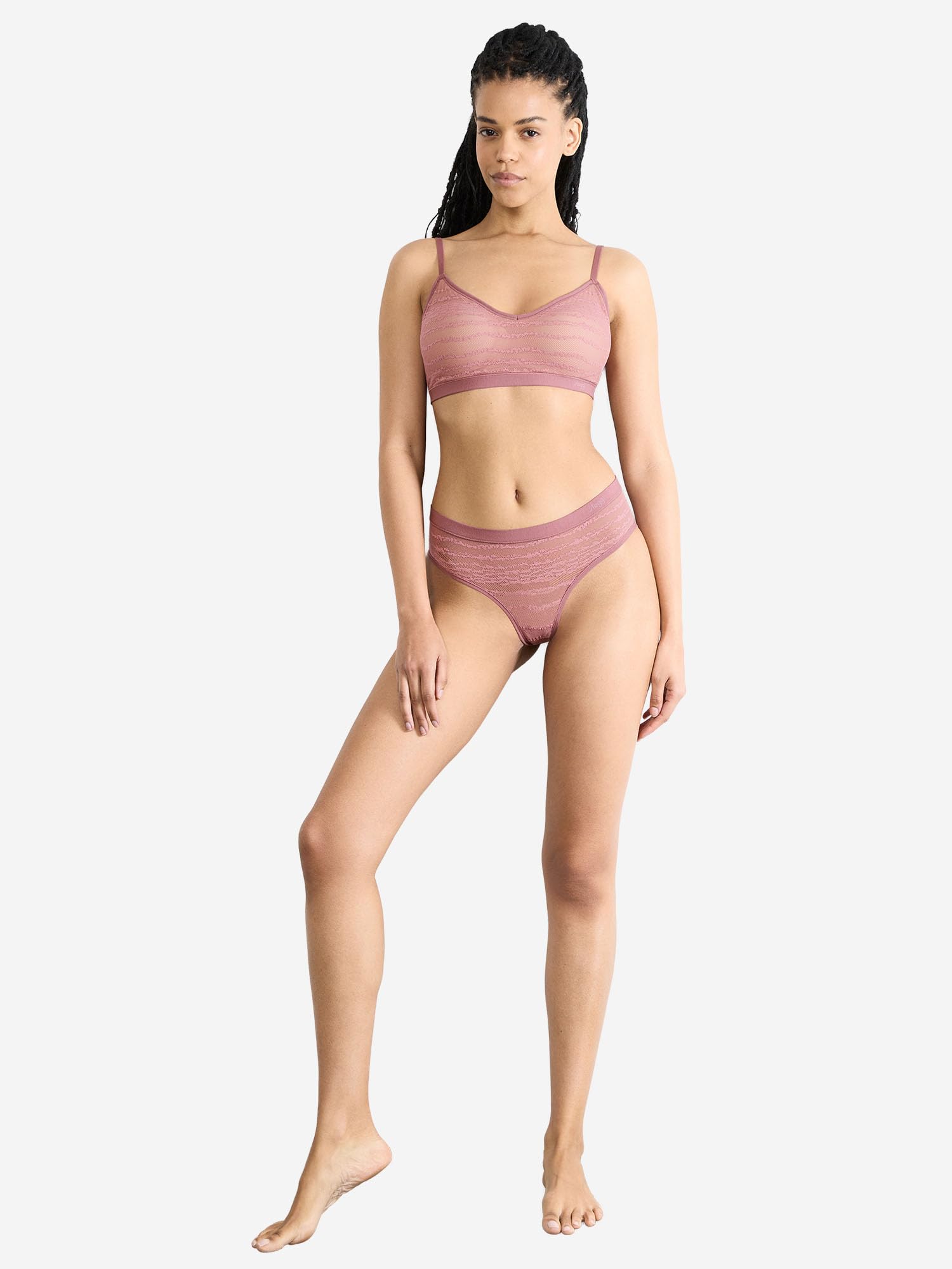 sloggi-free-evolve-retro-boxer-spitze-datenightpink-gr-e-2-hipster-slip image 5