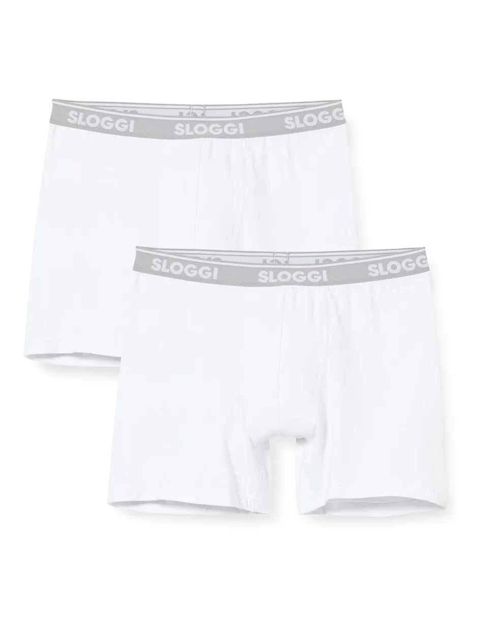 sloggi-go-abc-h-short-2p-boxershorts-herren-wei image 1