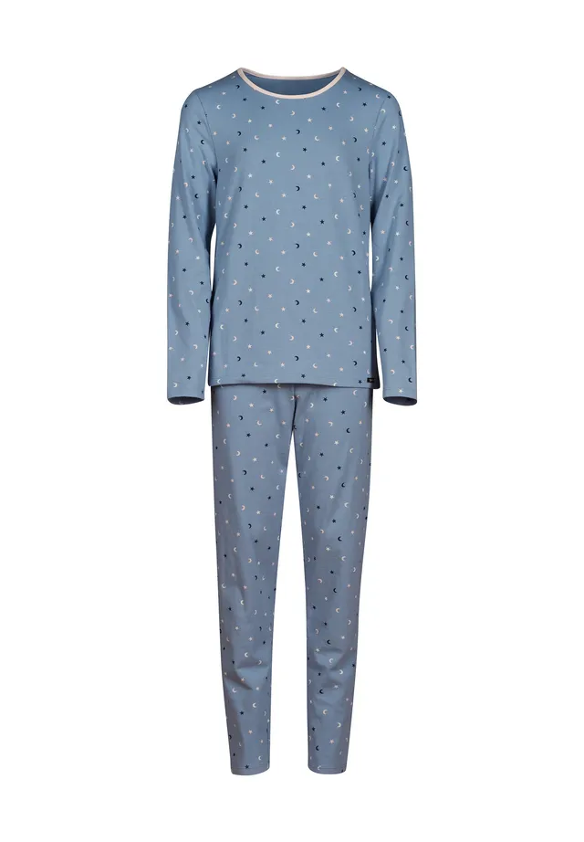 skiny-night-in-skiny-pyjama-girls-lang-m-dchen-schlafanzug-langarm image 1