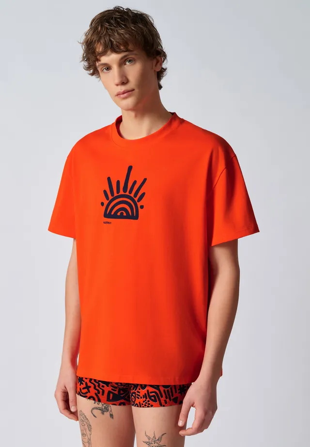skiny-premium-heavy-tee-shirt-kurzarm-100-baumwolle-087515 image 1