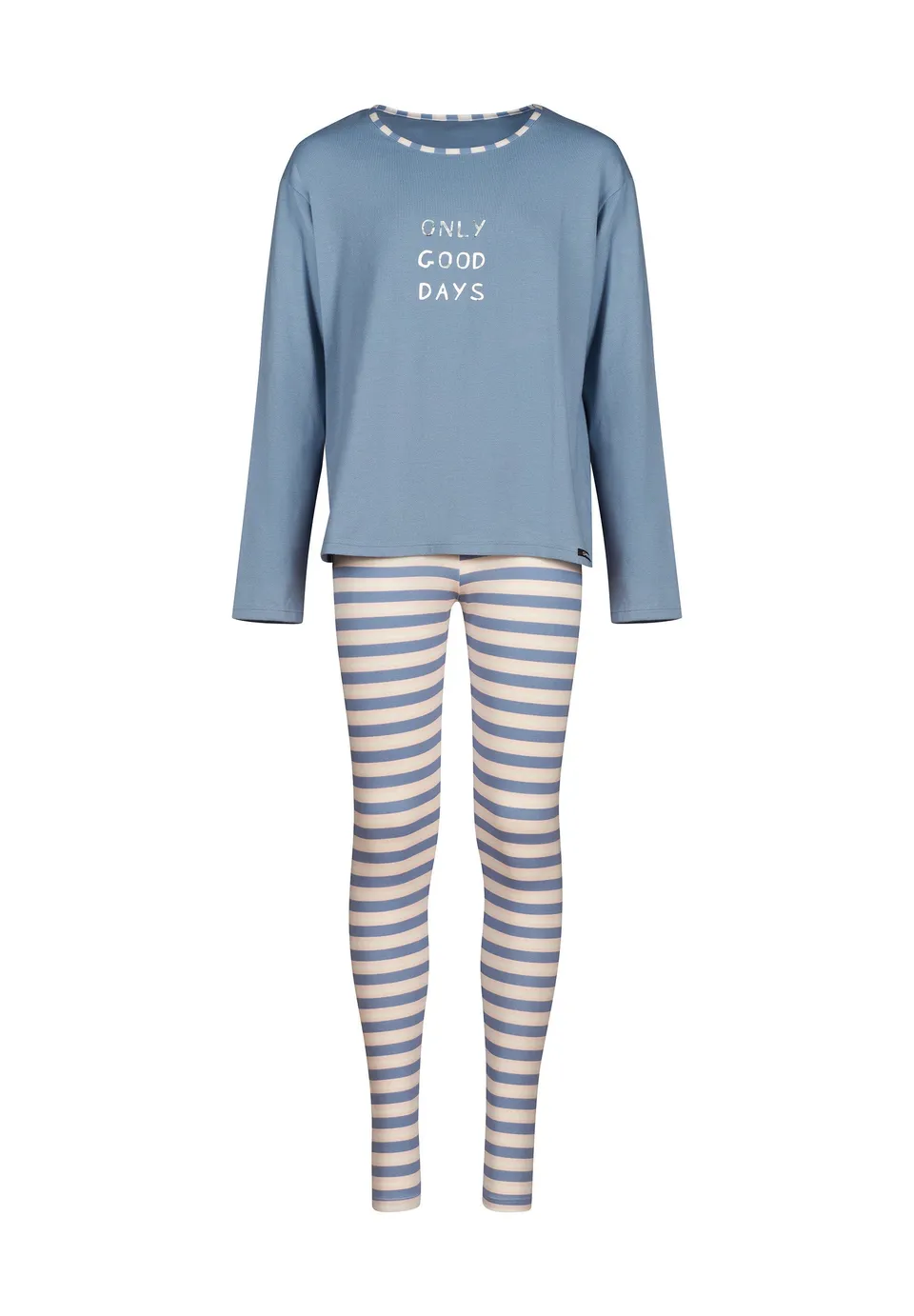 skiny-night-in-skiny-pyjama-girls-lang-langarm-leggings image 1