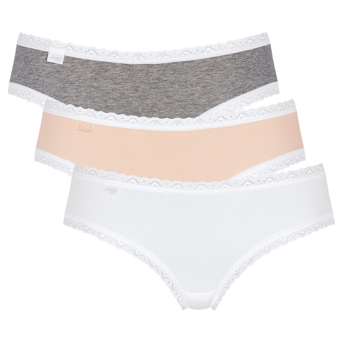 sloggi-24-7-weekend-hipster-3er-pack-damen-hipster-slip image 1
