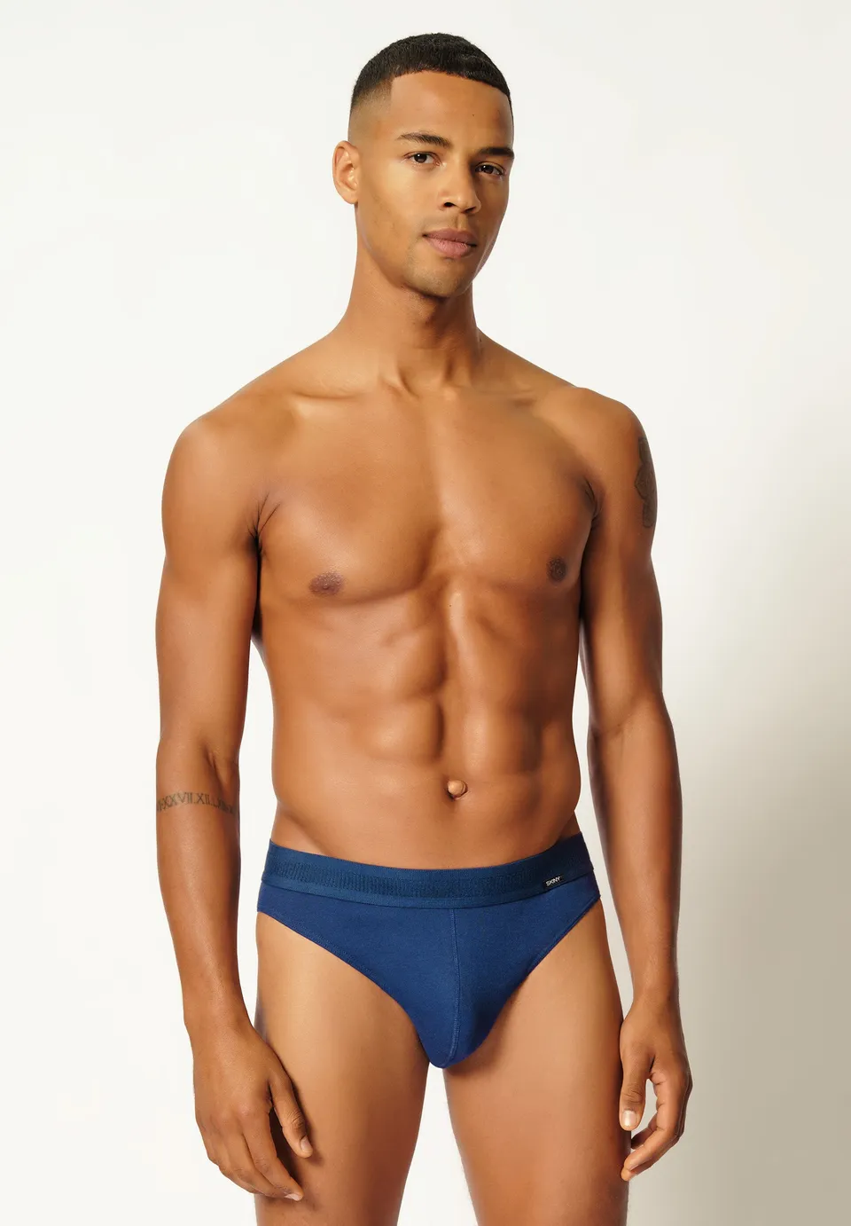 skiny-cotton-retro-brazilian-briefs-2er-pack-100-baumwolle-feinripp image 1