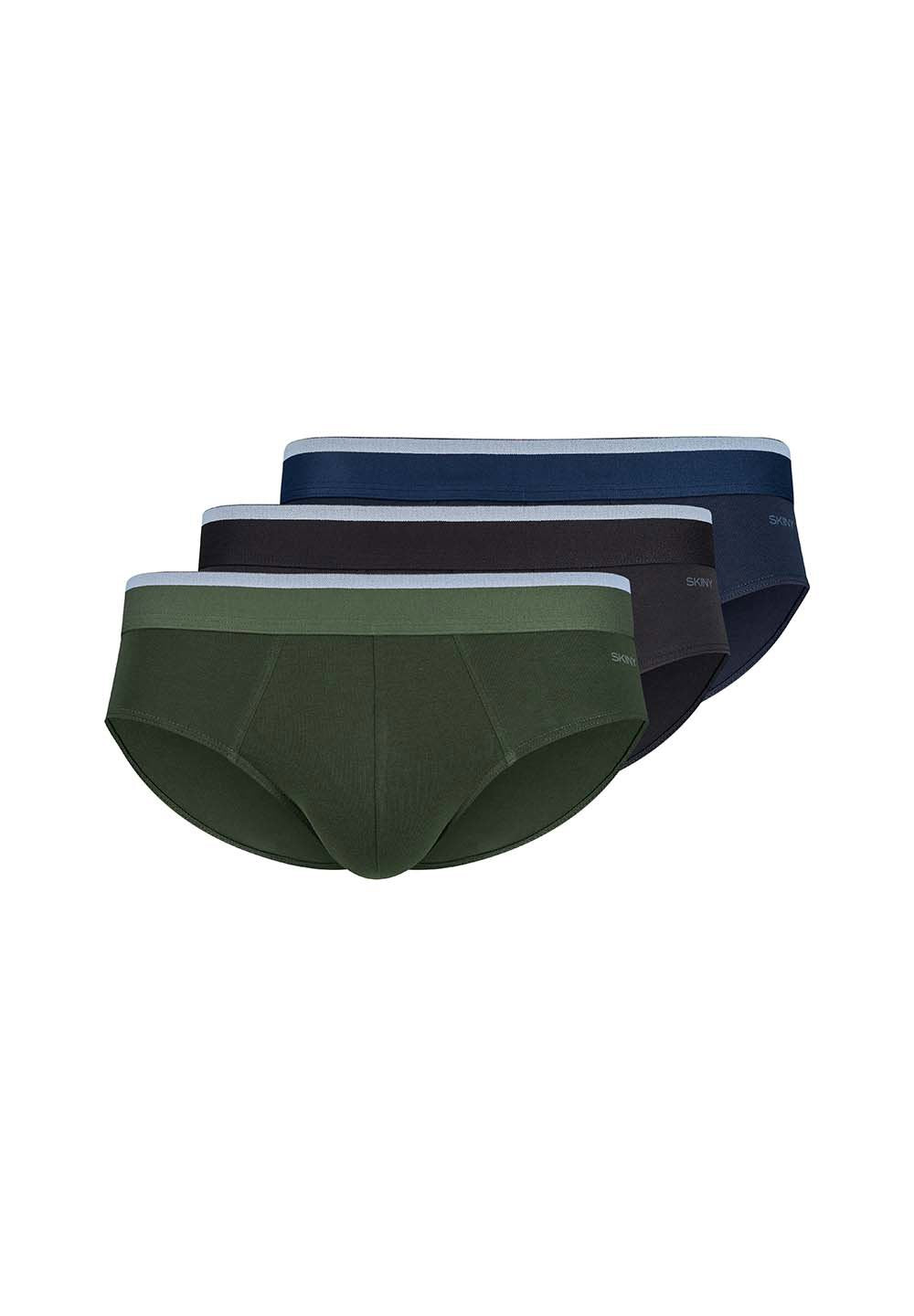 skiny-cotton-multipack-brasil-briefs-3er-pack-085741 image 3