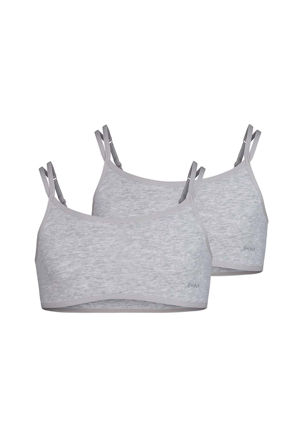skiny-cotton-essentials-girls-crop-top-2er-pack-bustier-unpadded image 1