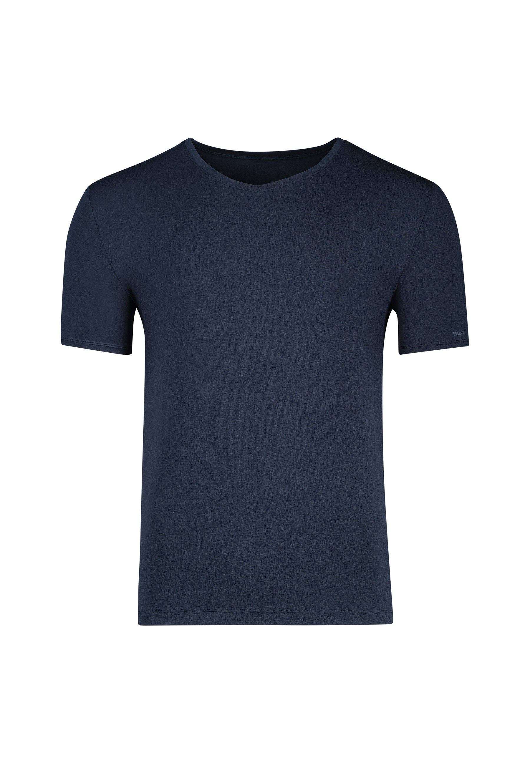 skiny-calmodal-v-neck-shirt-kurzarm-081428-tencel-modal-shirt image 3