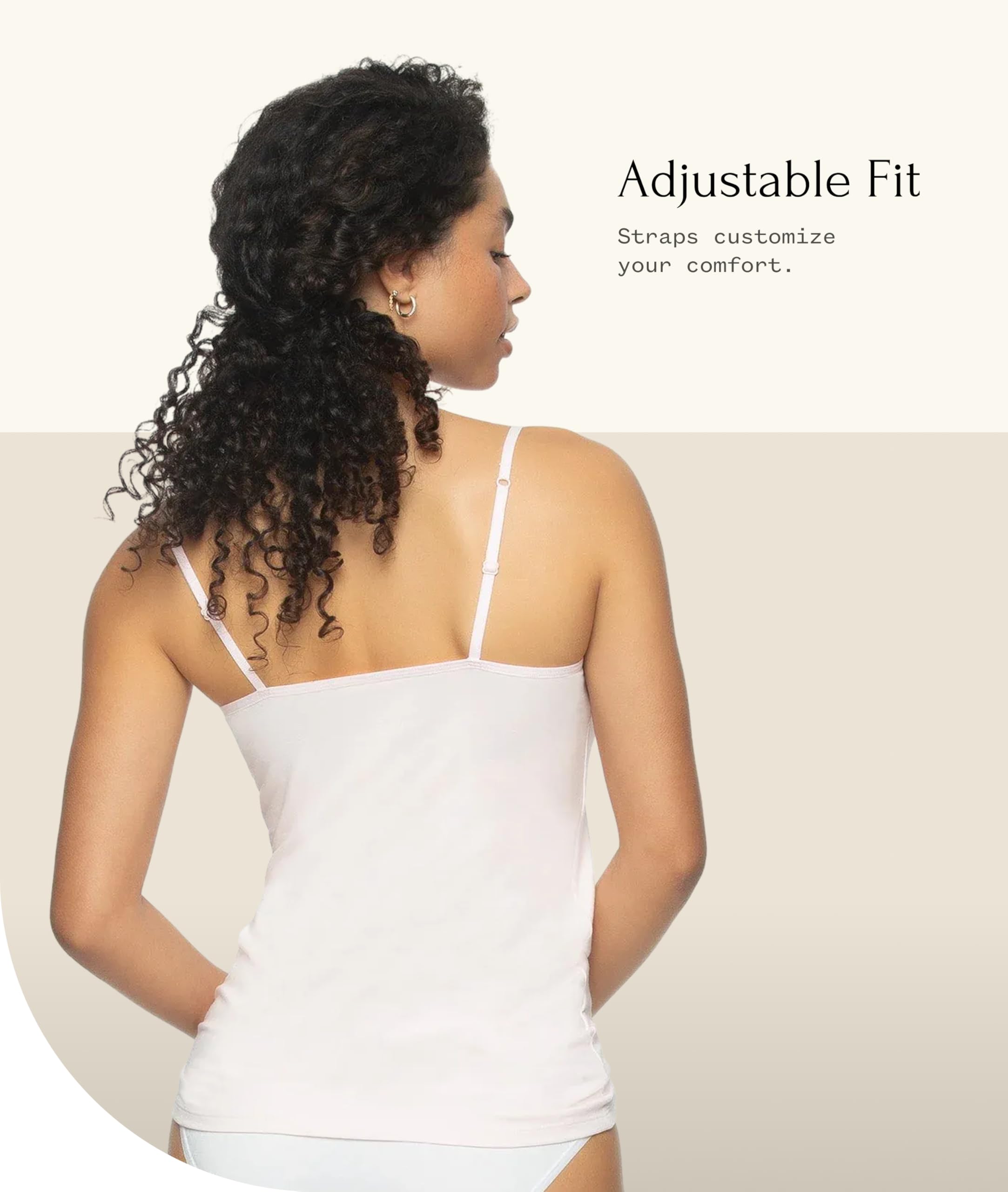 felina-cotton-modal-damen-cami-top-3er-pack-nahtlos-verstellbar image 4