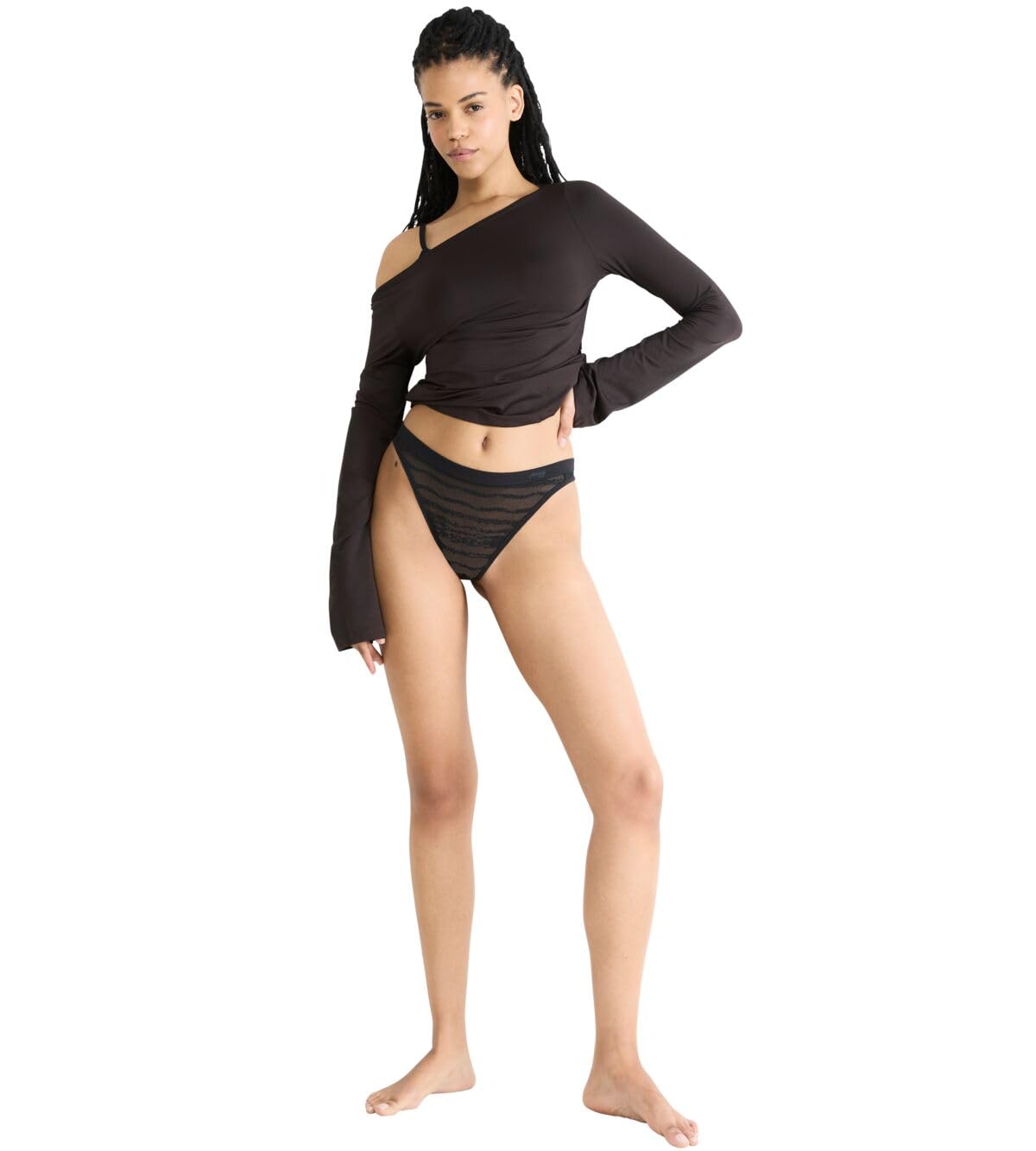sloggi-free-evolve-string-lace-slip image 2