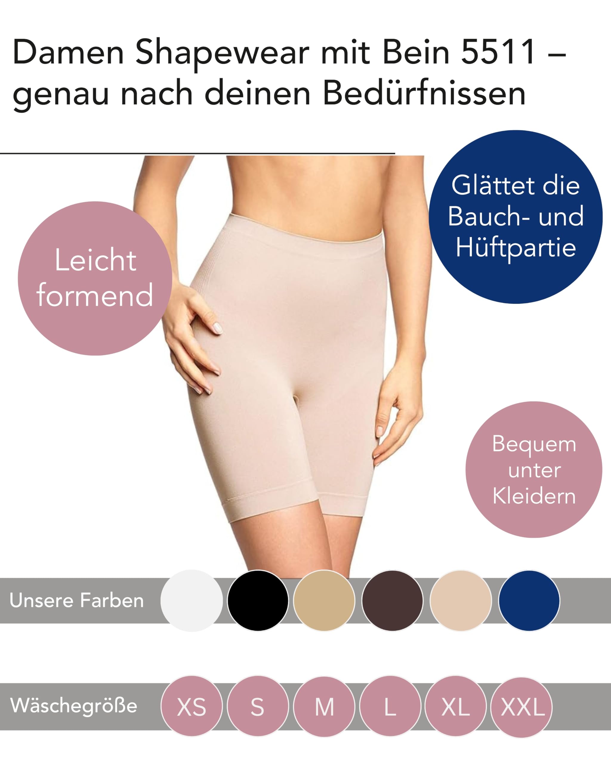susa-miederhose-langbein-panty-shapewear-damen-shorts image 3