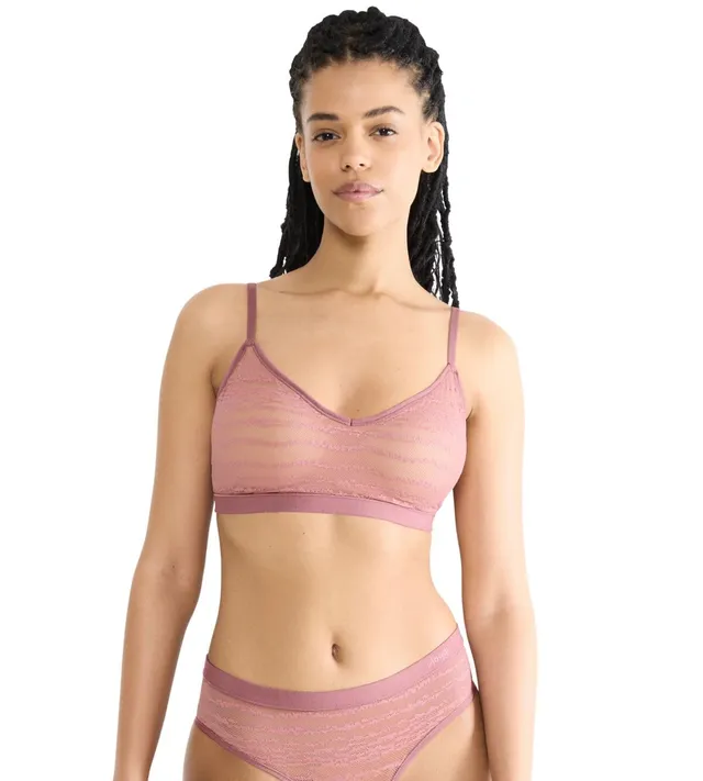 sloggi-sloggi-free-evolve-pu-lace-bra-push-up-bh-date-night-pink image 1