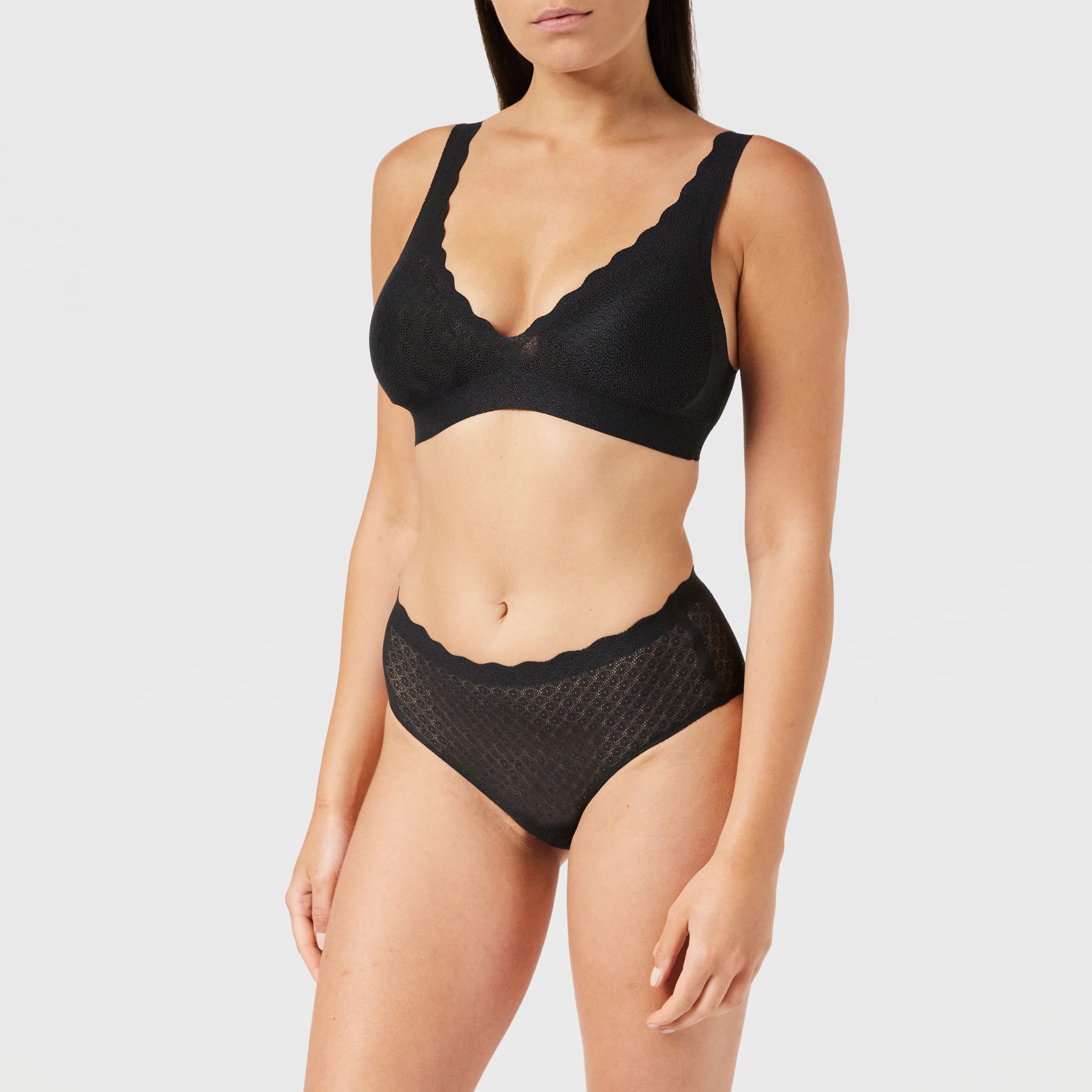 sloggi-zero-feel-lace-high-waist-brief-slip-1er-pack-spitzen-slip image 2