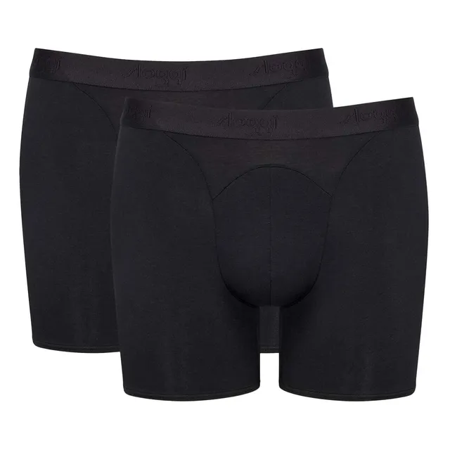 sloggi-ever-soft-short-herren-2er-pack-schwarz image 1