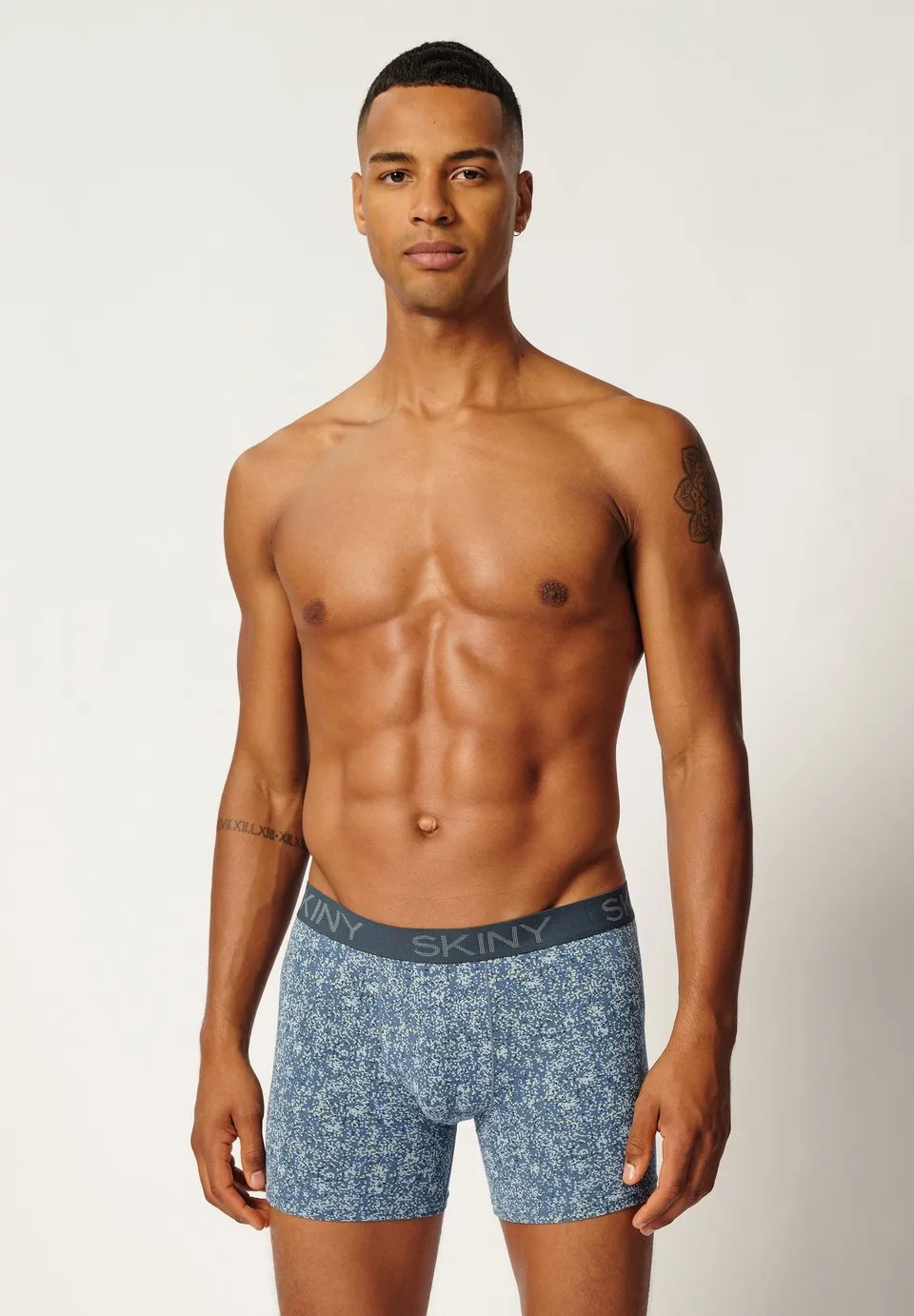 skiny-cotton-multipack-boxer-briefs-2er-pack-mit-print-und-logo-bund image 1