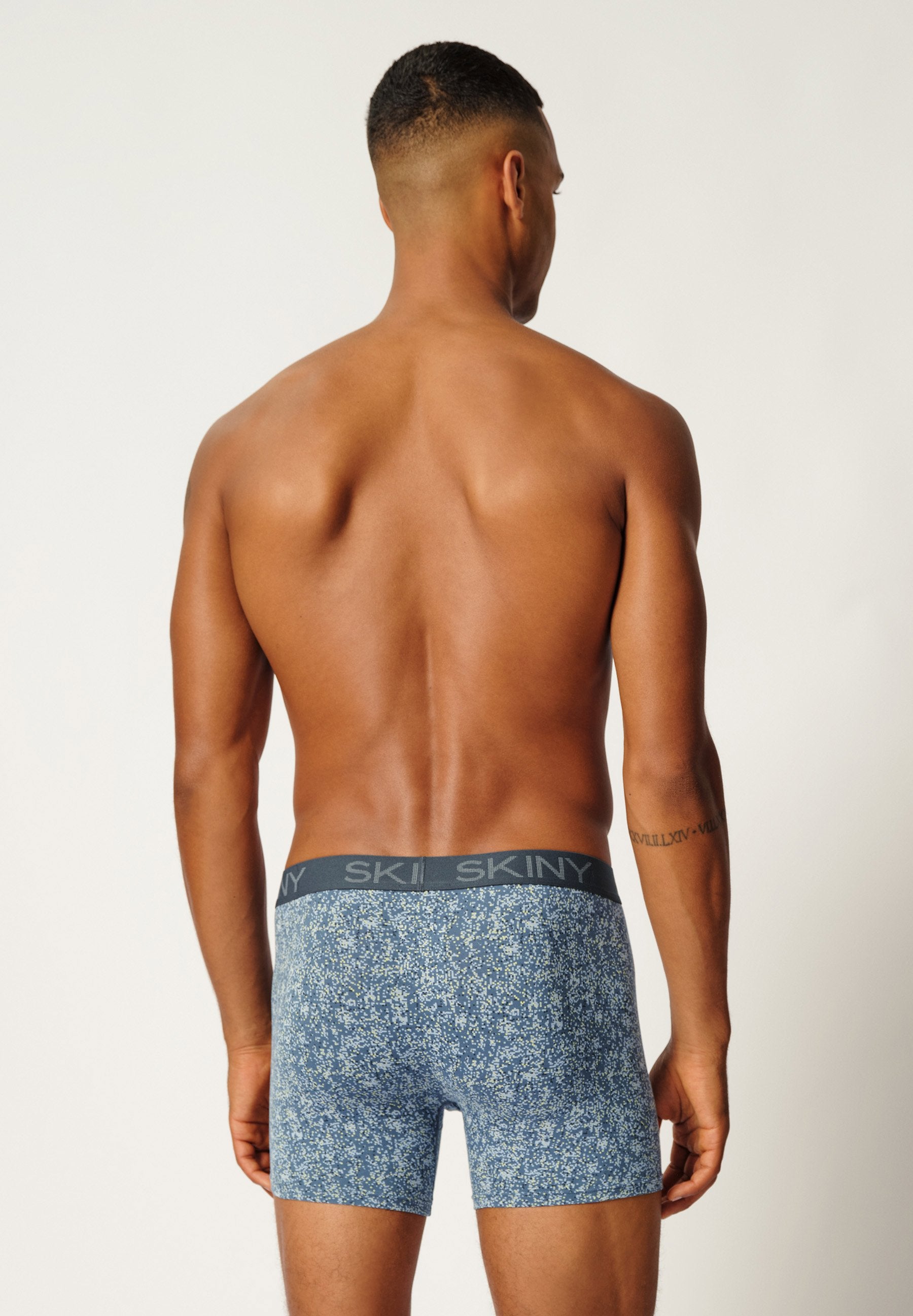 skiny-cotton-multipack-boxer-briefs-2er-pack-mit-print-und-logo-bund image 2