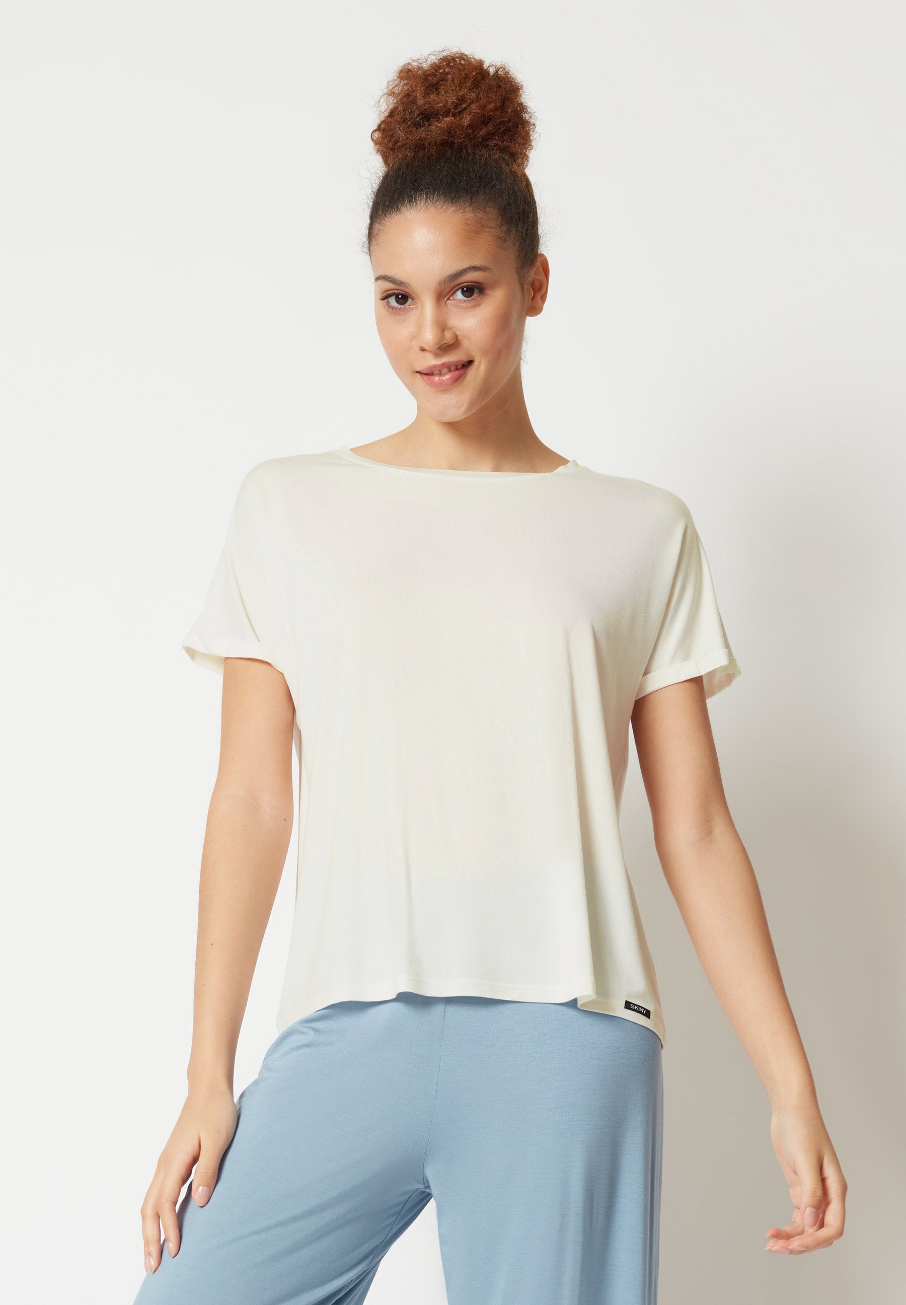 skiny-night-in-mix-match-shirt-kurzarm-viskose image 1