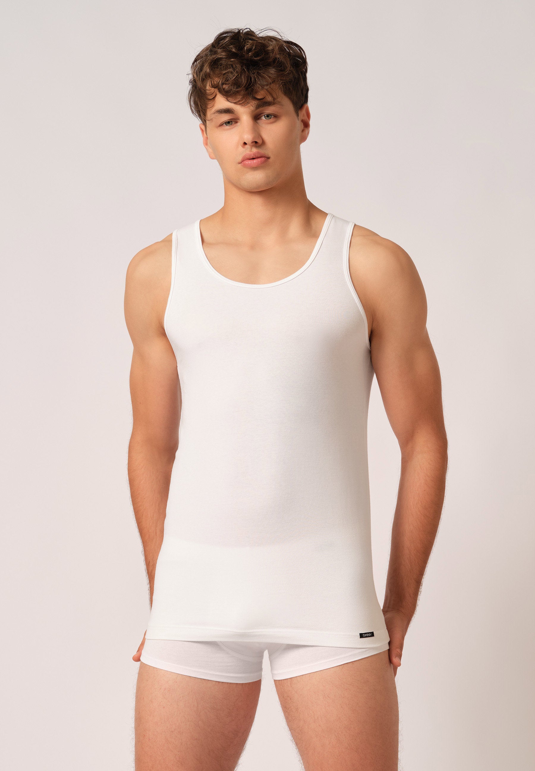 skiny-cotton-advantage-tanktop-herren-unterhemd-2er-pack image 1