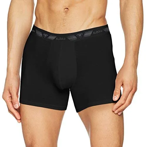 sloggi-basic-herren-boxershorts-slm-shirt-stop-short image 1