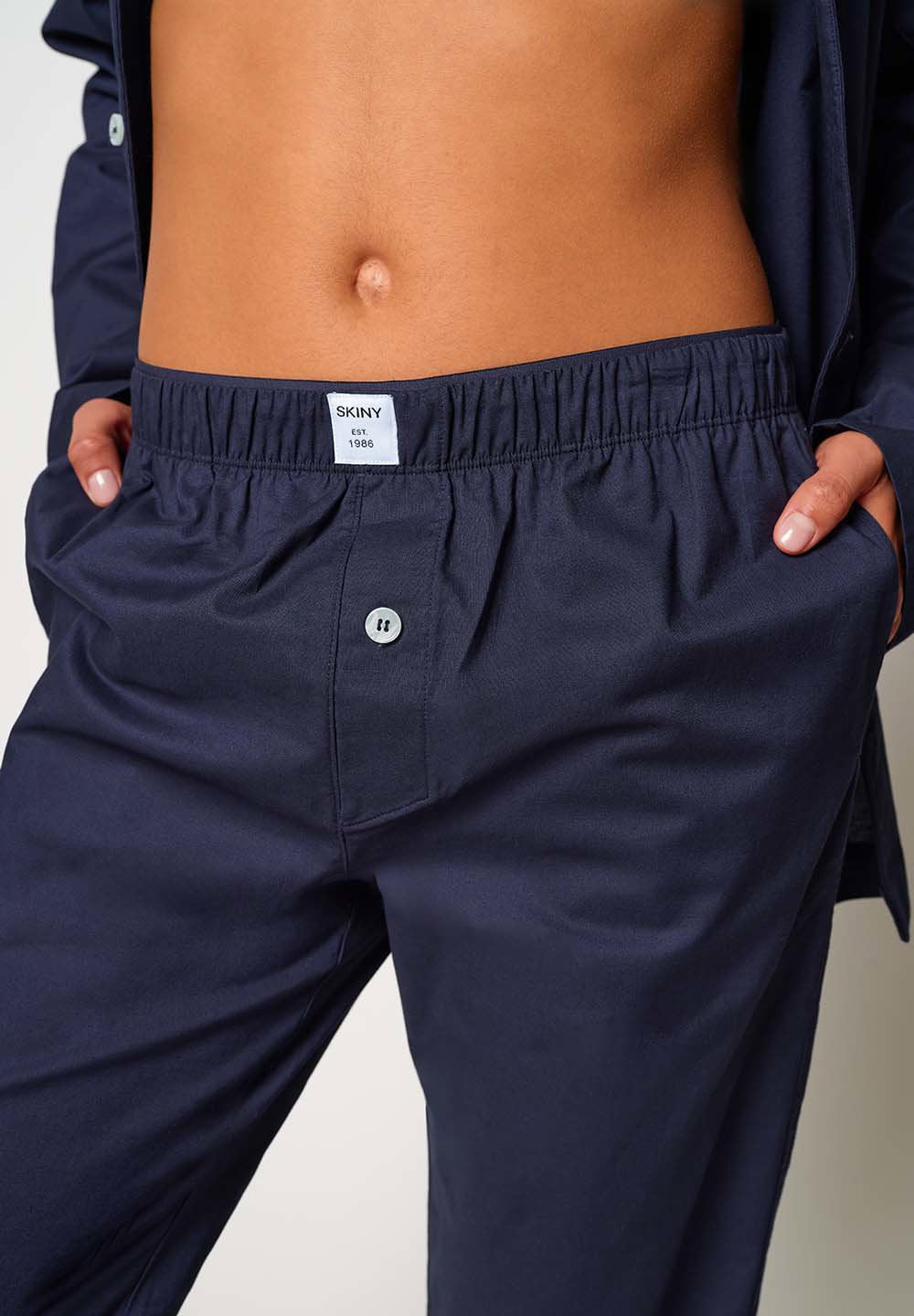 skiny-unight-083031-080393-unisex-pyjamahose-lang-aus-baumwolle image 8