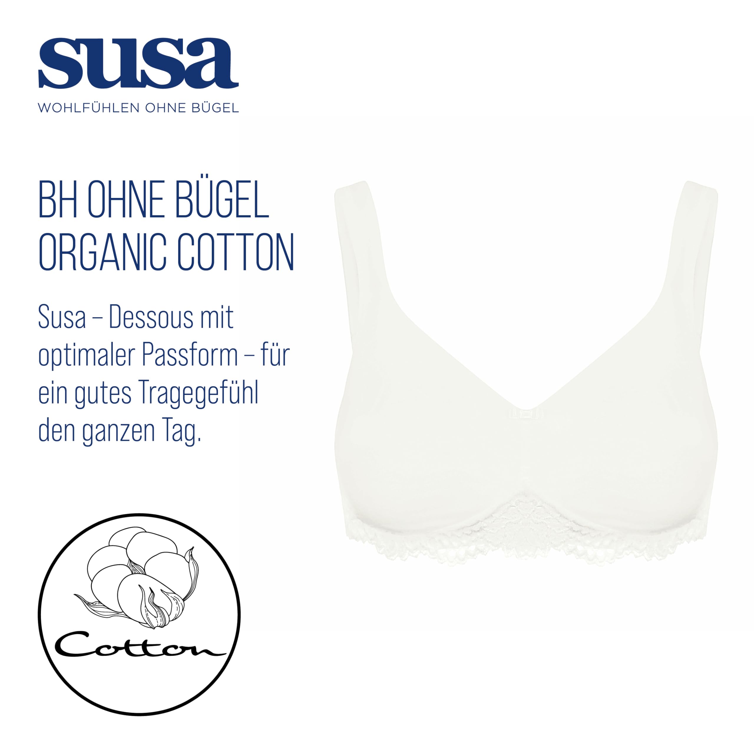 susa-nizza-damen-bh-ohne-b-gel-gemoldet-organic-cotton image 2