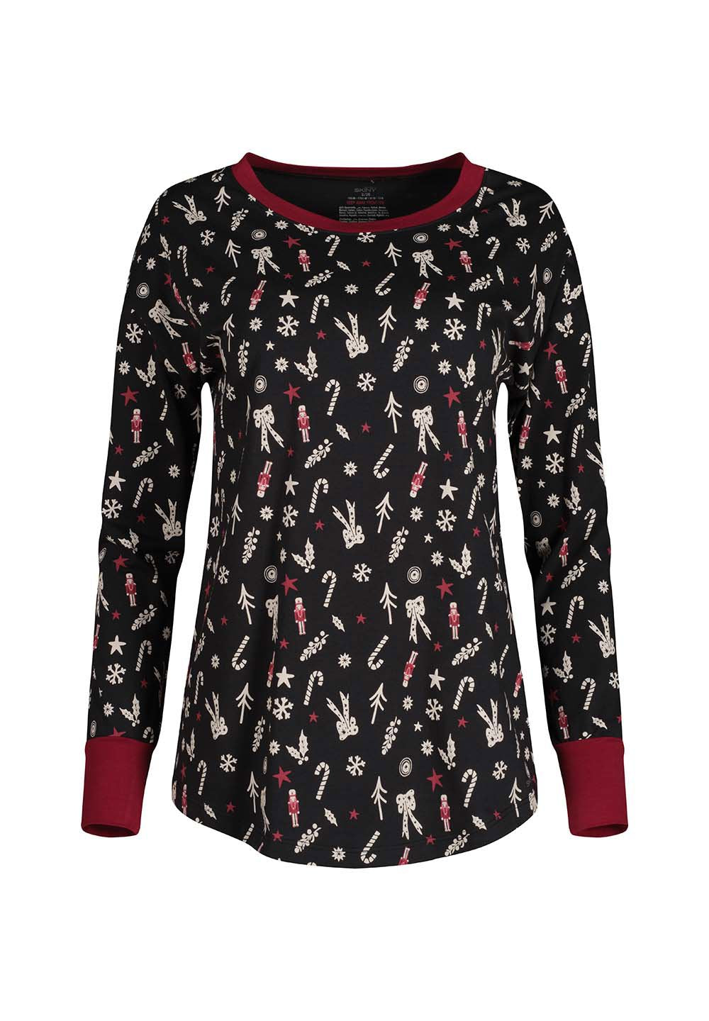 skiny-night-in-skiny-04-shirt-langarm-pyjamaoberteil-087018-08s960 image 3