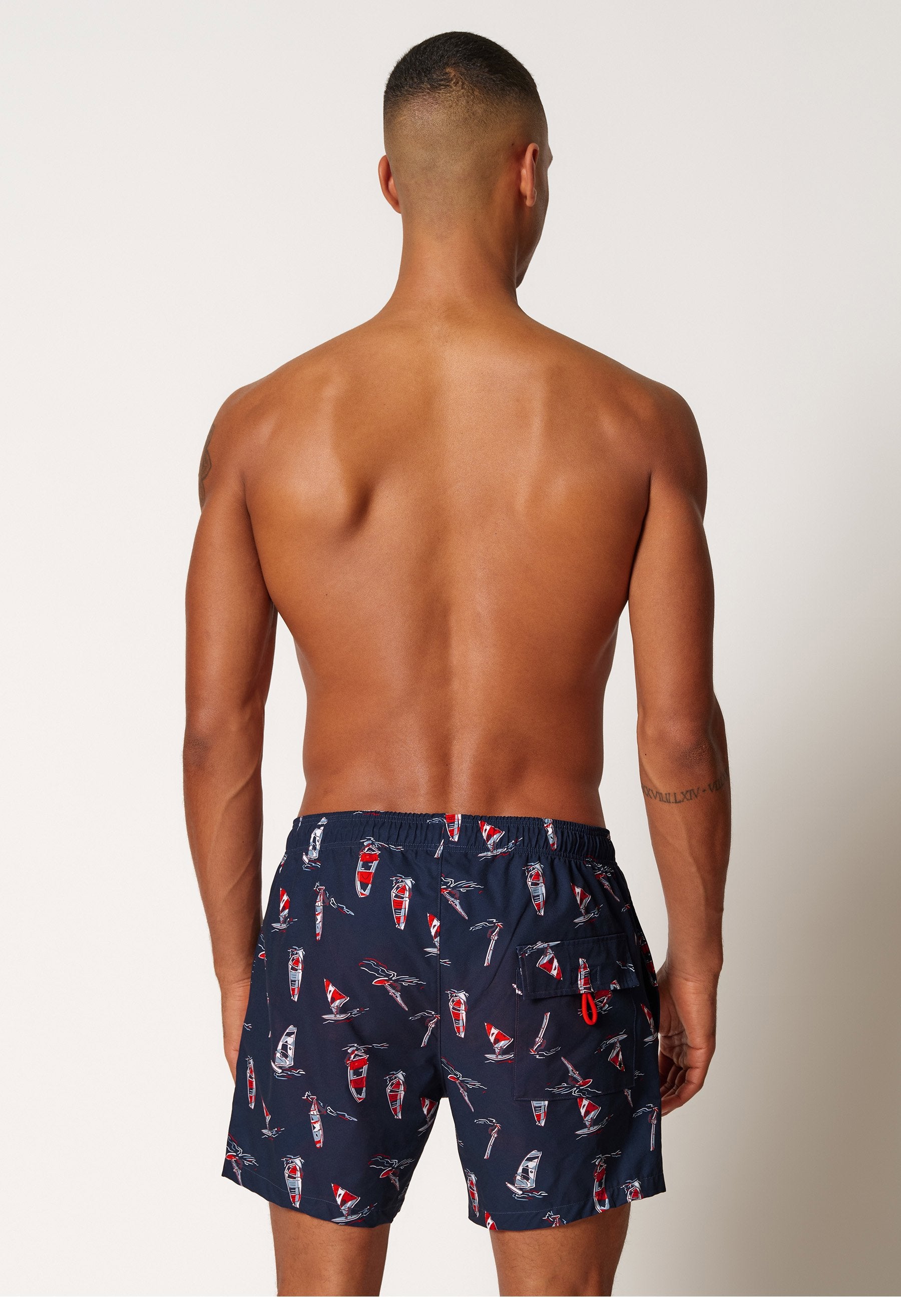 skiny-swimen-swim-shorts-badeshorts-mit-mesh-futter image 2