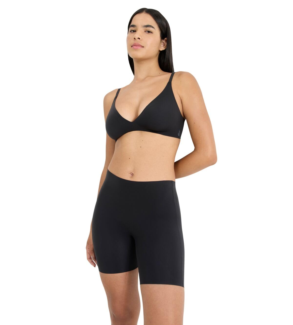 sloggi-zero-feel-2-0-cyclist-damen-short-n-gr-e-m-schwarz-radlerhose image 4