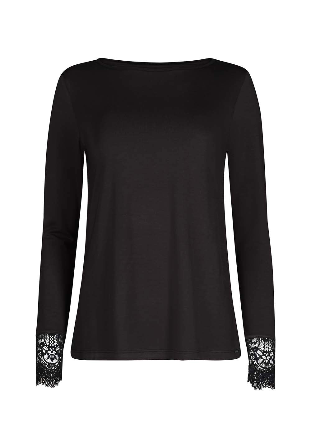 skiny-night-in-skiny-04-shirt-langarm-bambus-viskose-mit-spitze image 3