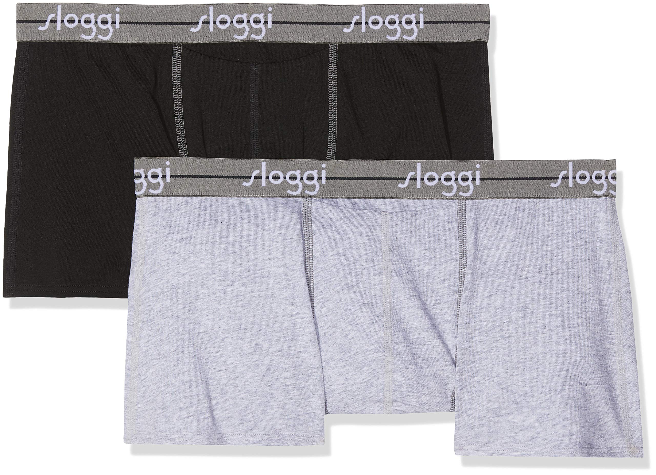 sloggi-basic-herren-hipster-2er-pack-baumwoll-hipster-mit-eingriff image 1